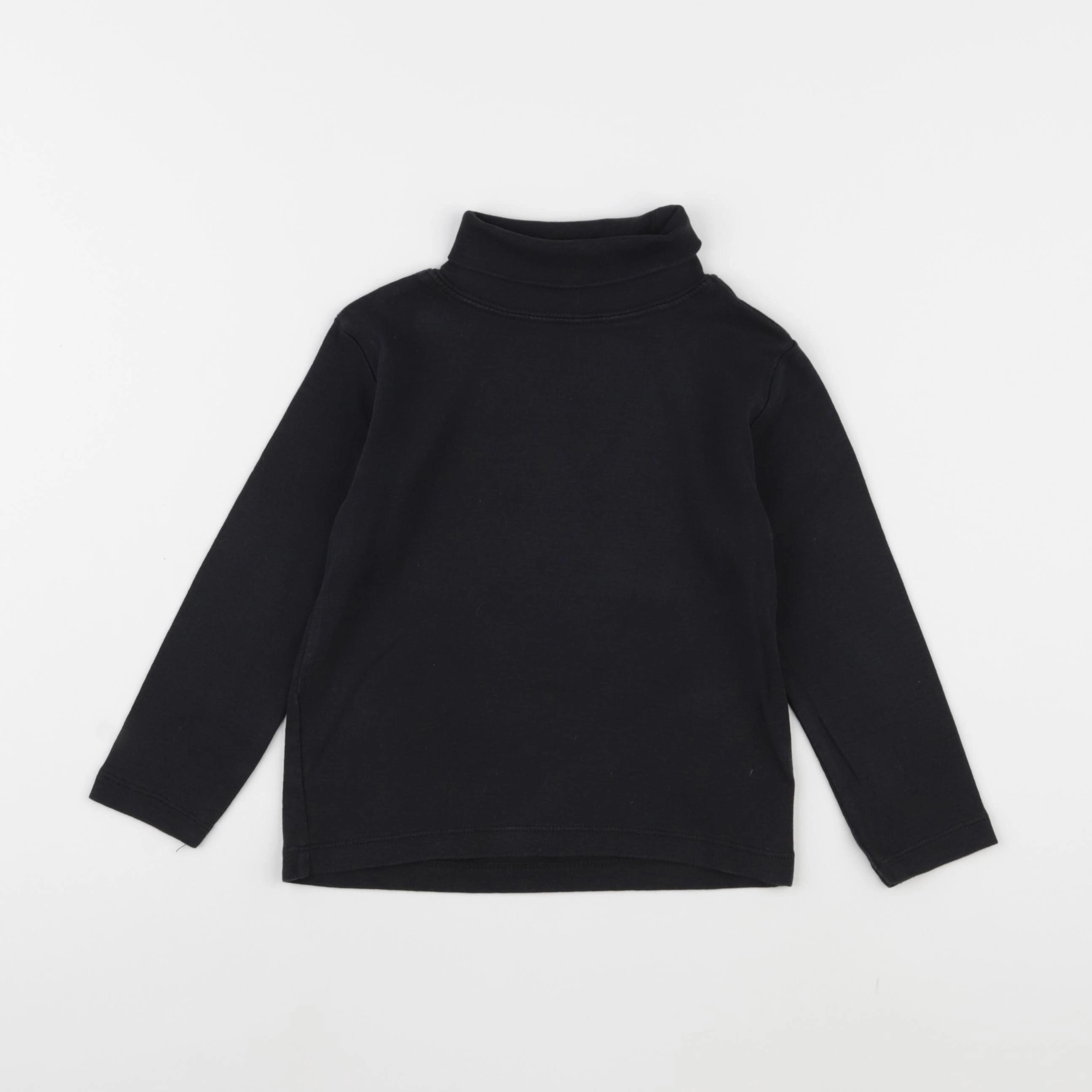 Vertbaudet - sous-pull noir - 4 ans