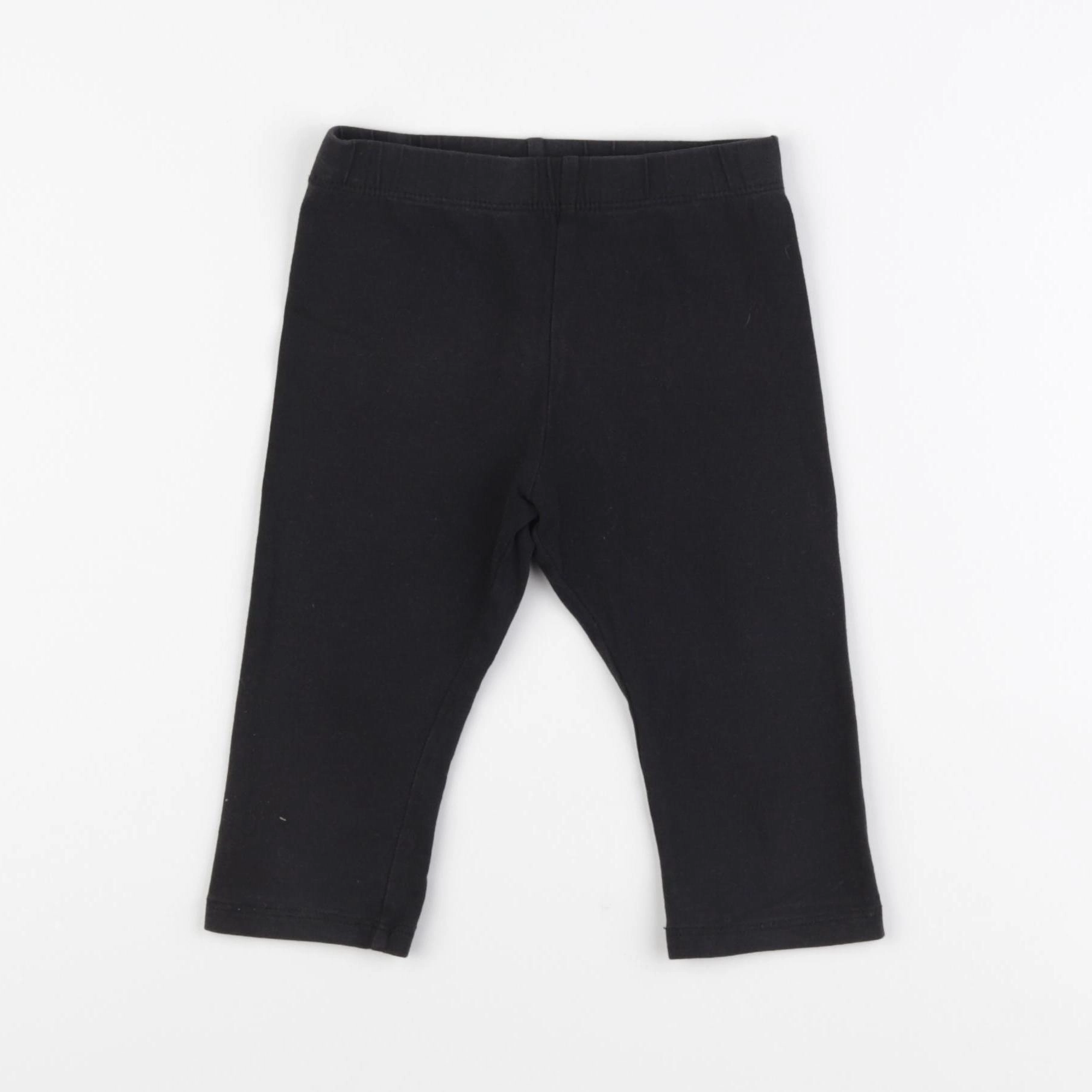 Vertbaudet - legging court noir - 4 ans
