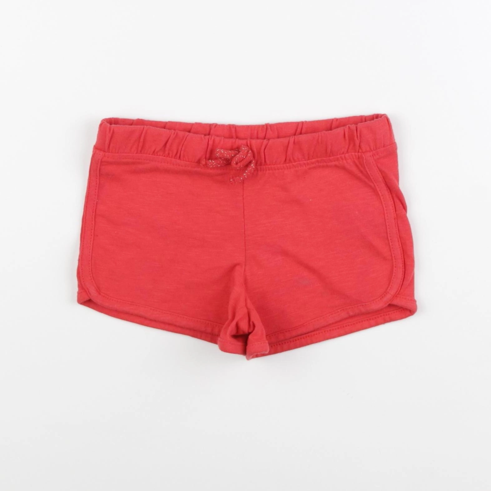 Vertbaudet - short rouge - 4 ans