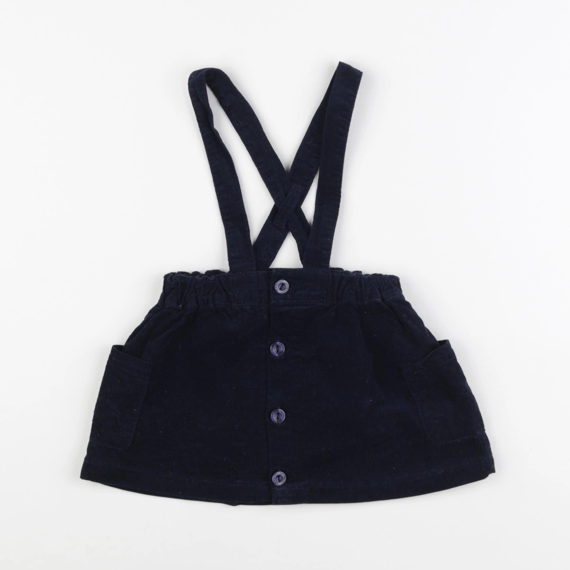 Vertbaudet - jupe bleu - 24 mois