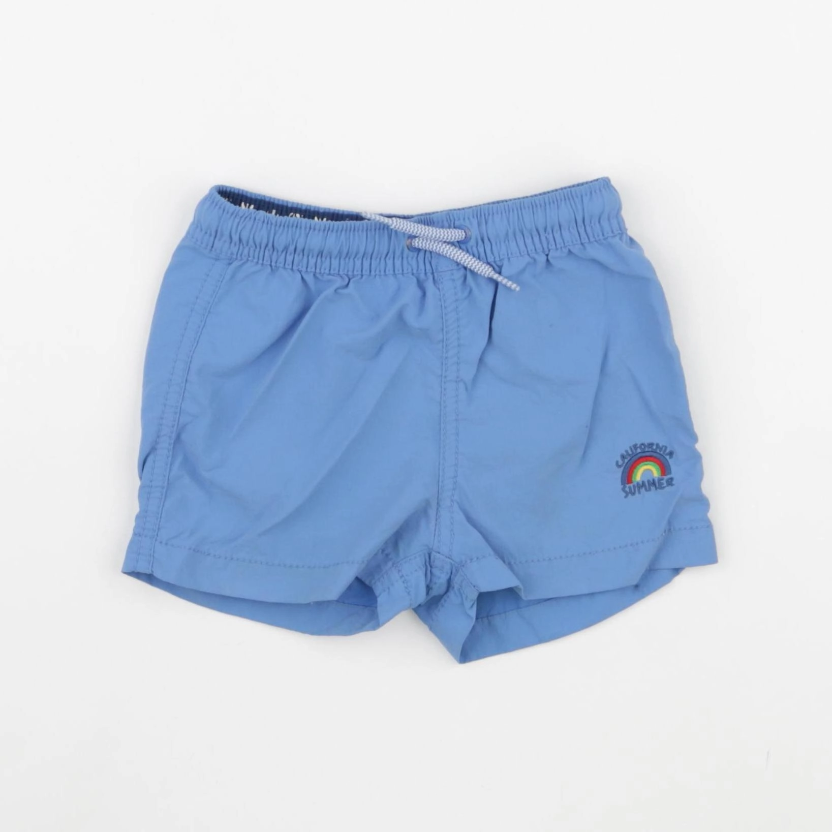 Zara - maillot de bain bleu - 12/24 mois