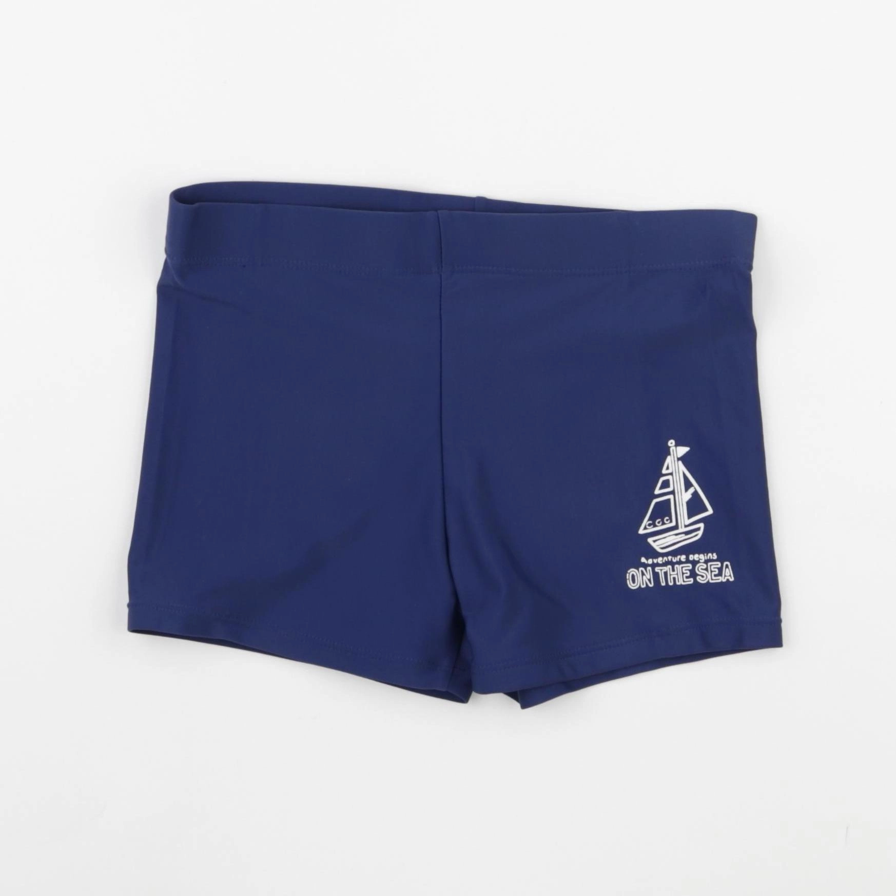 Vertbaudet - maillot de bain bleu - 8 ans