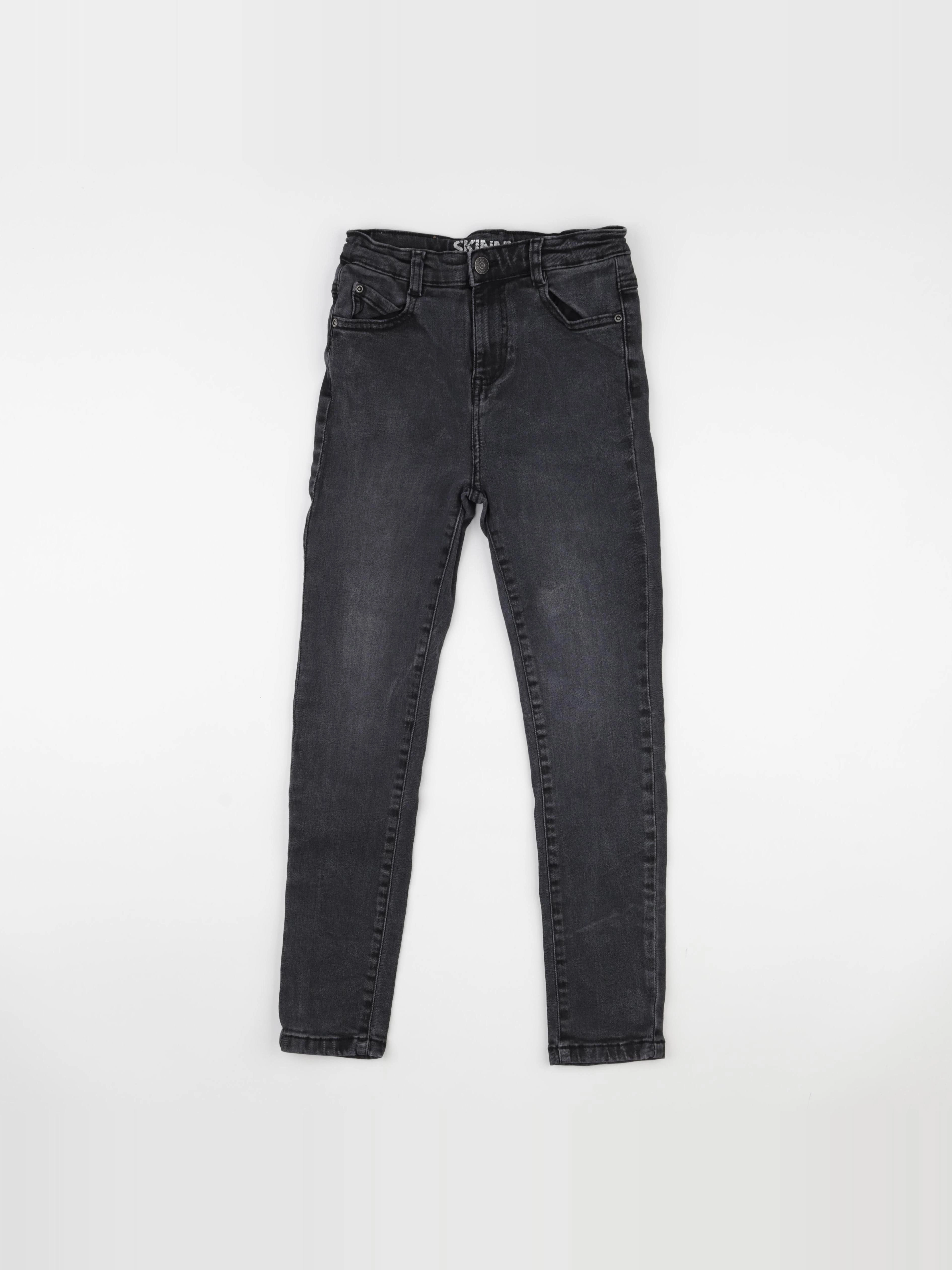 Vertbaudet - jean gris - 10 ans