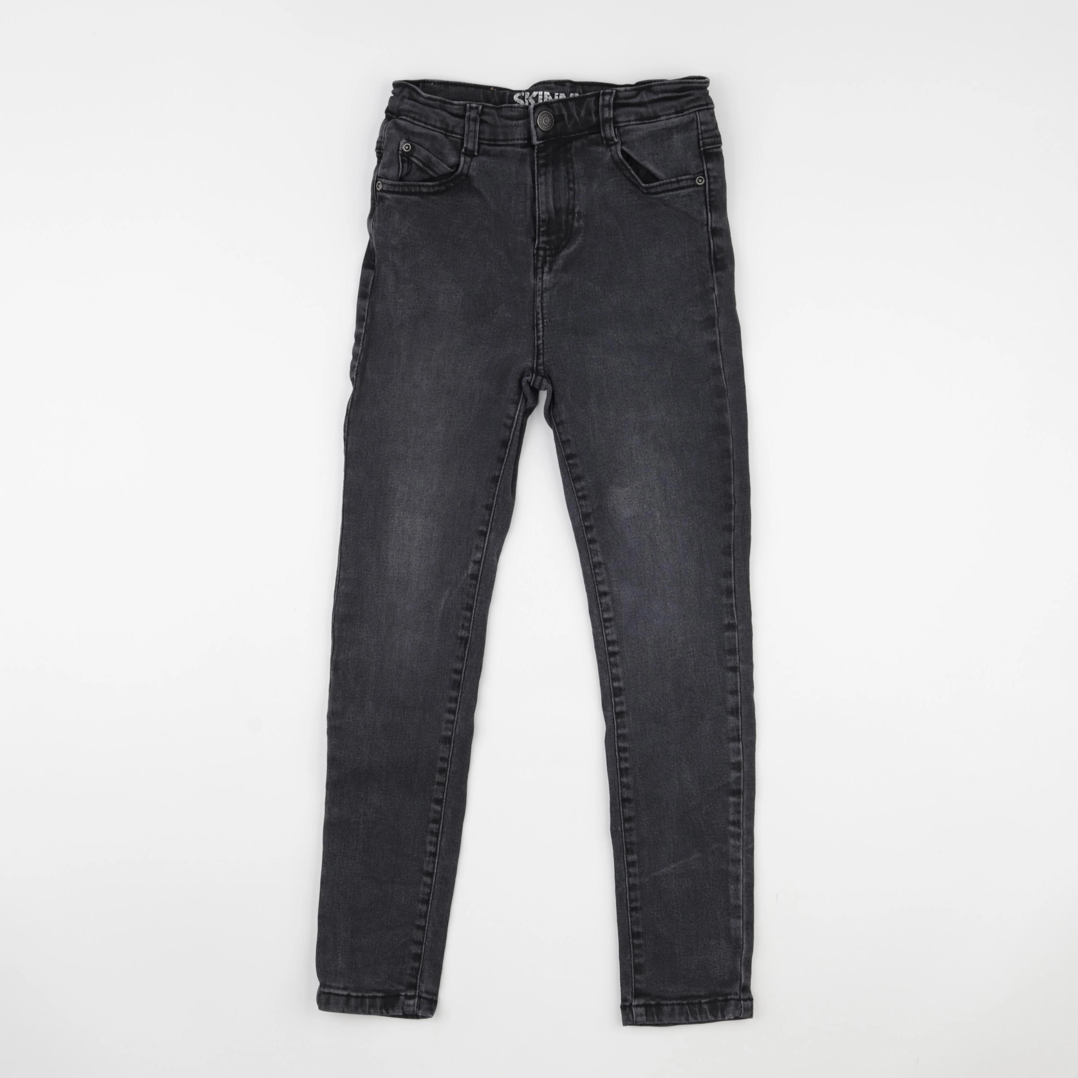 Vertbaudet - jean gris - 10 ans