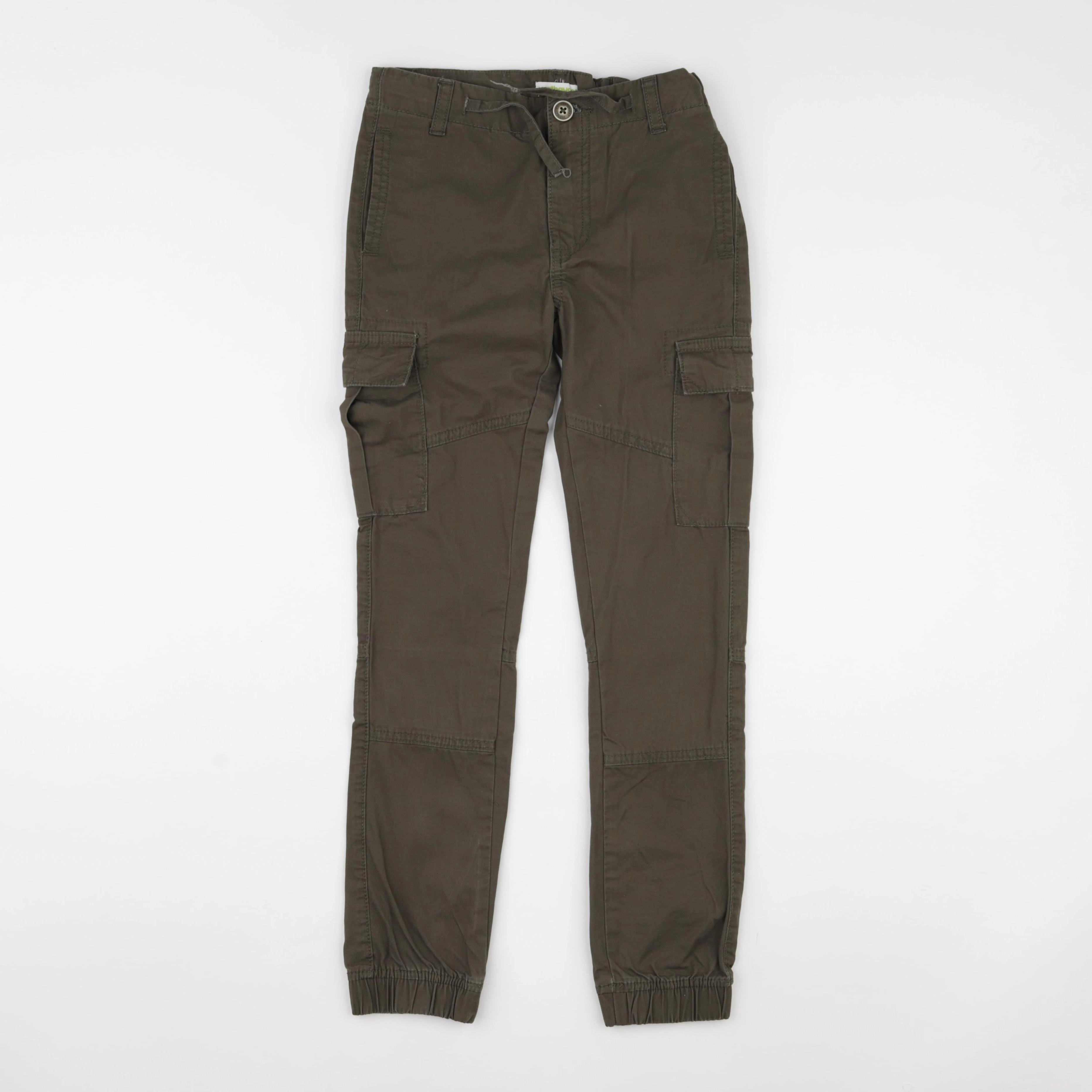 Vertbaudet - pantalon vert - 10 ans
