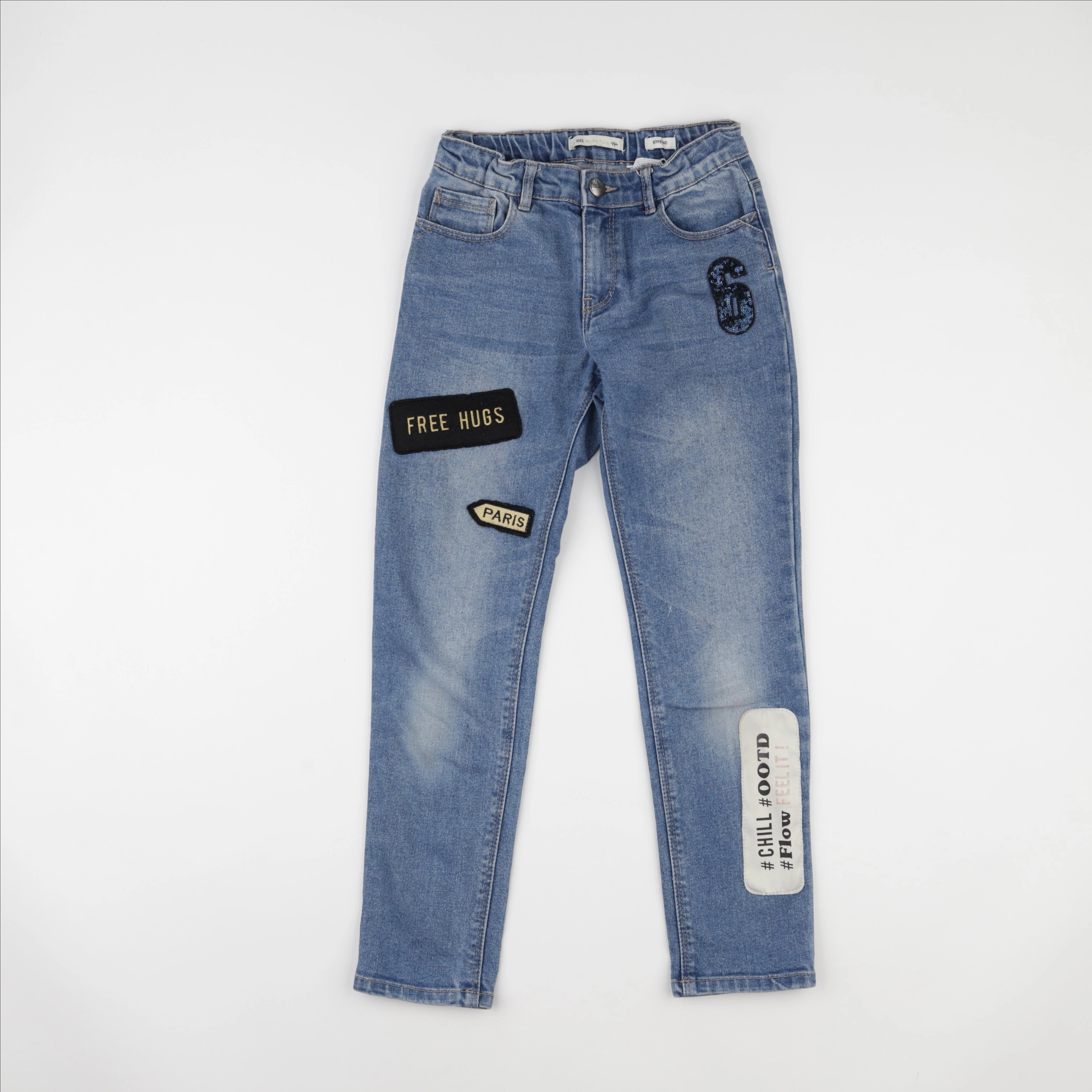IKKS - jean bleu - 10 ans