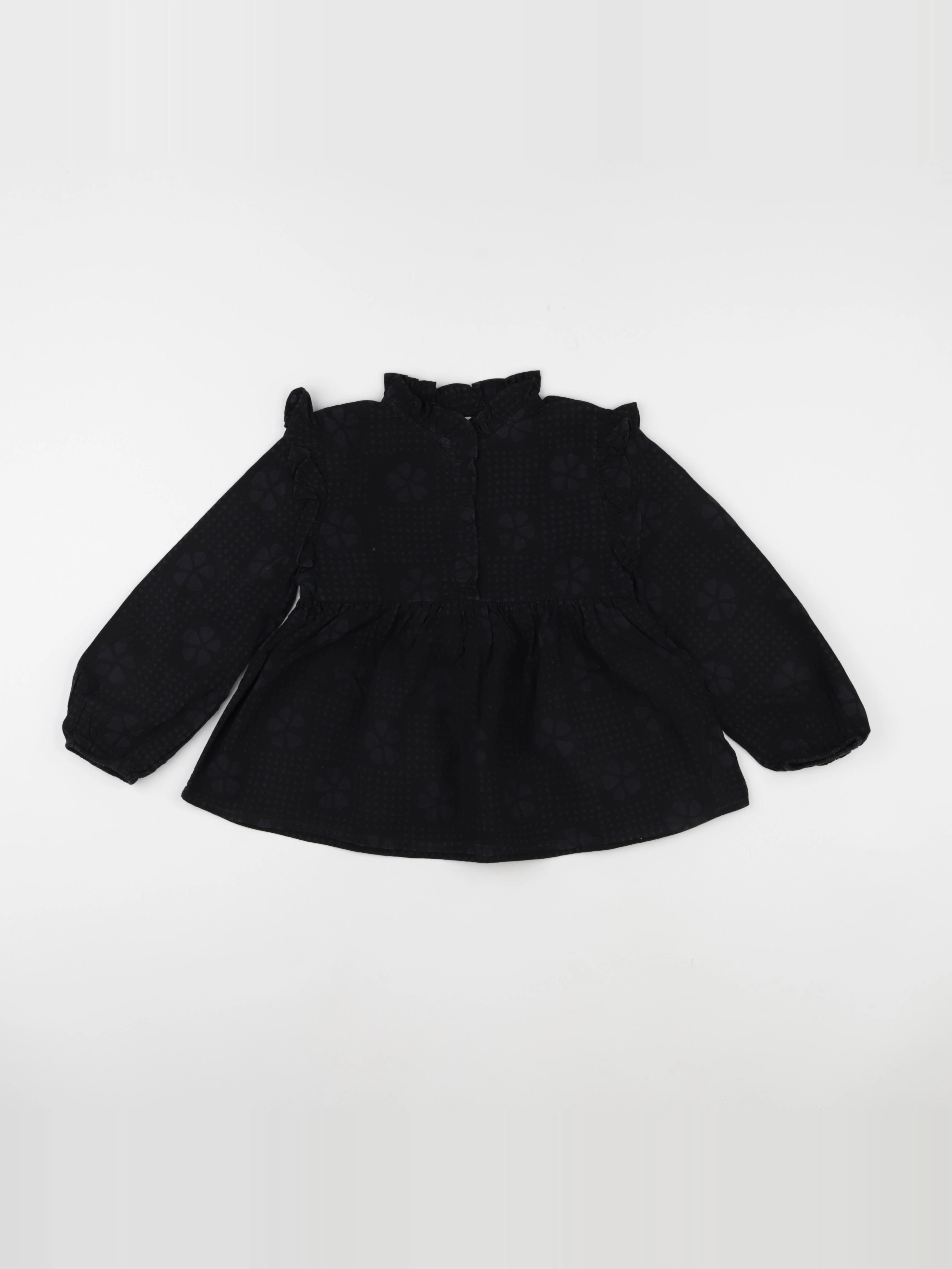 Bonton - blouse noir - 6 ans