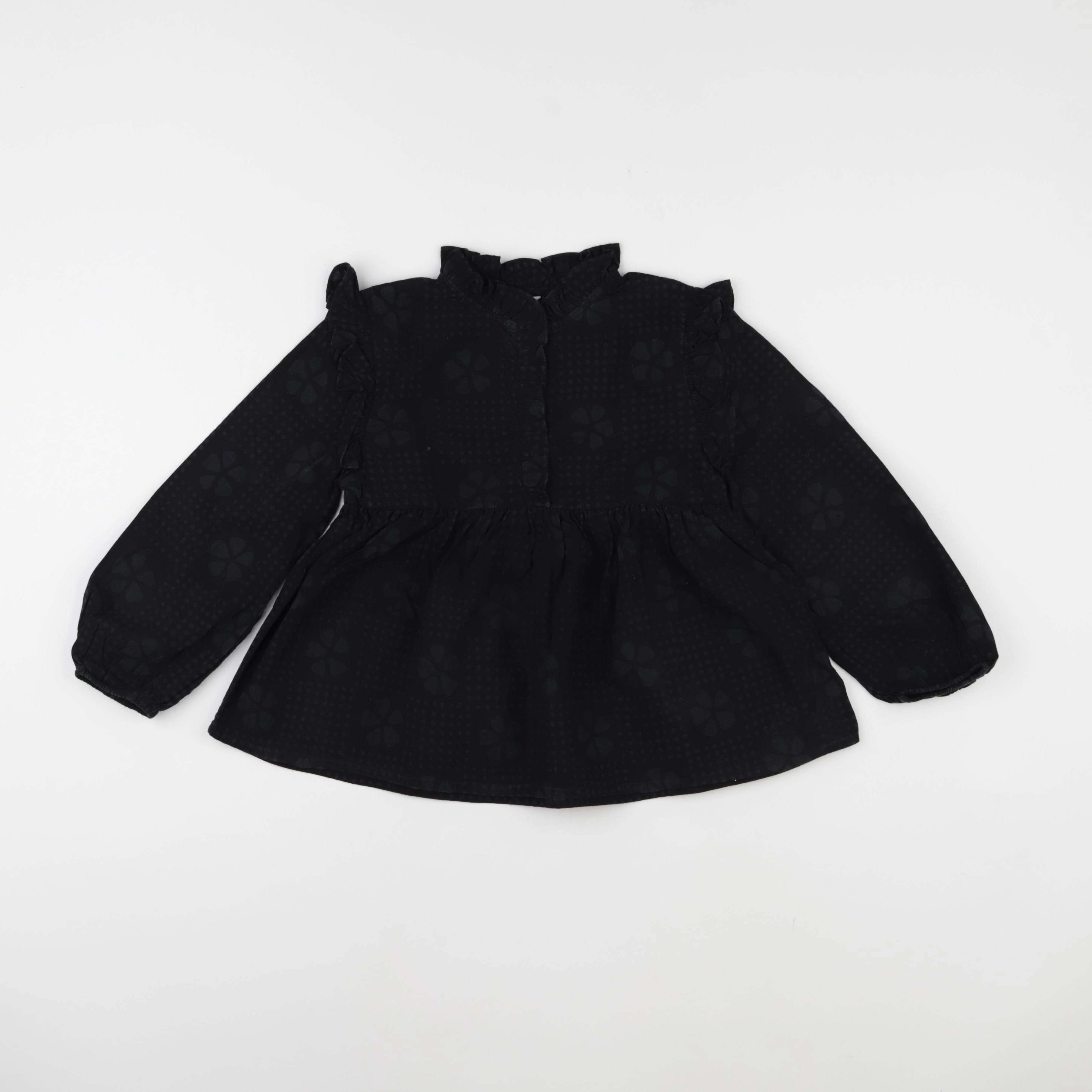 Bonton - blouse noir - 6 ans