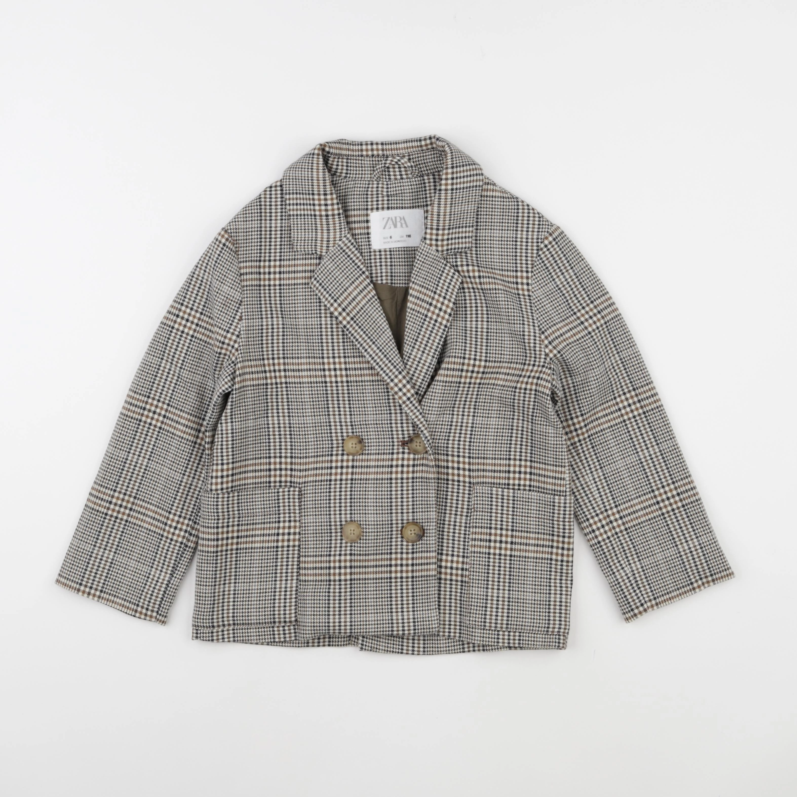 Zara - veste marron - 6 ans