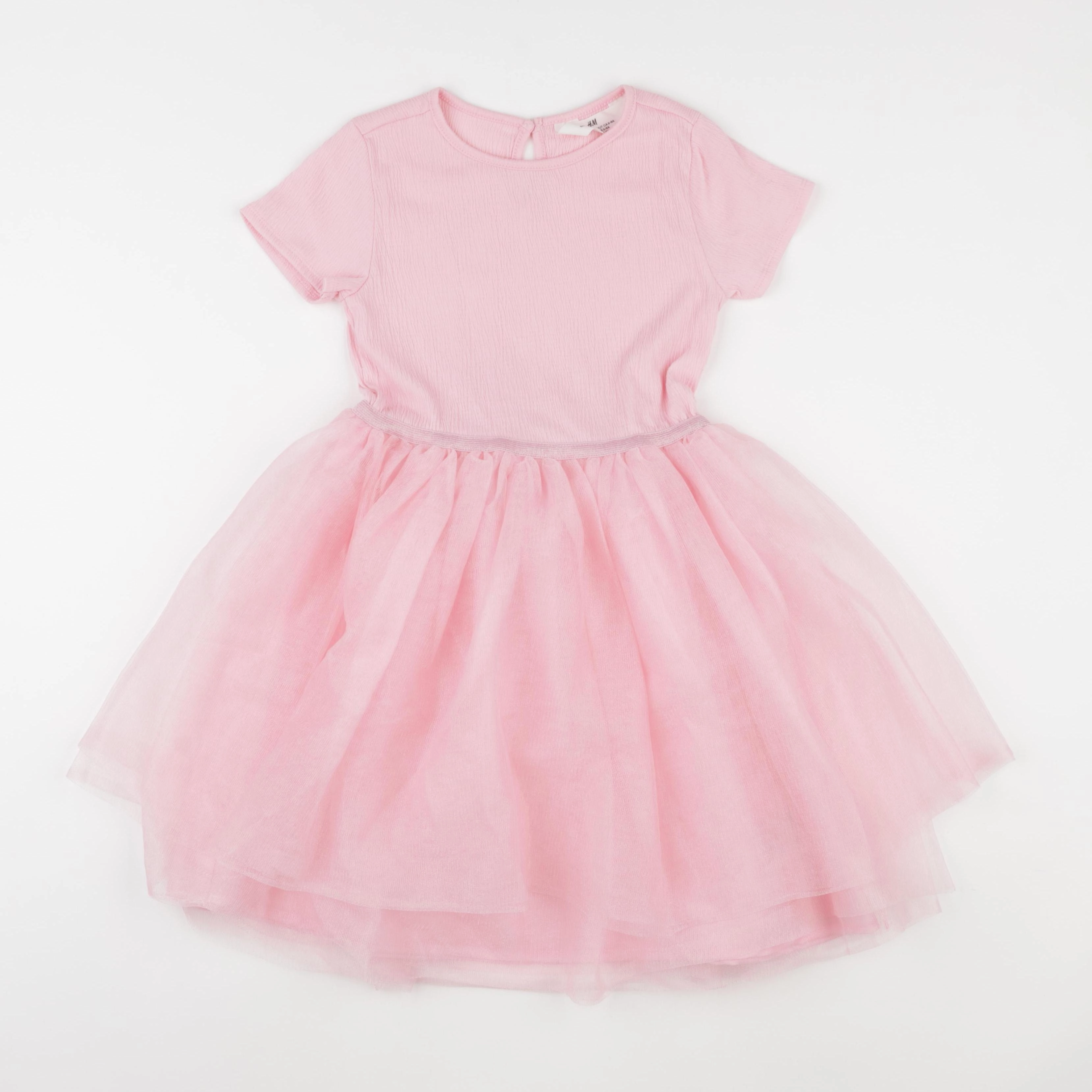 H&M - robe rose - 6/8 ans