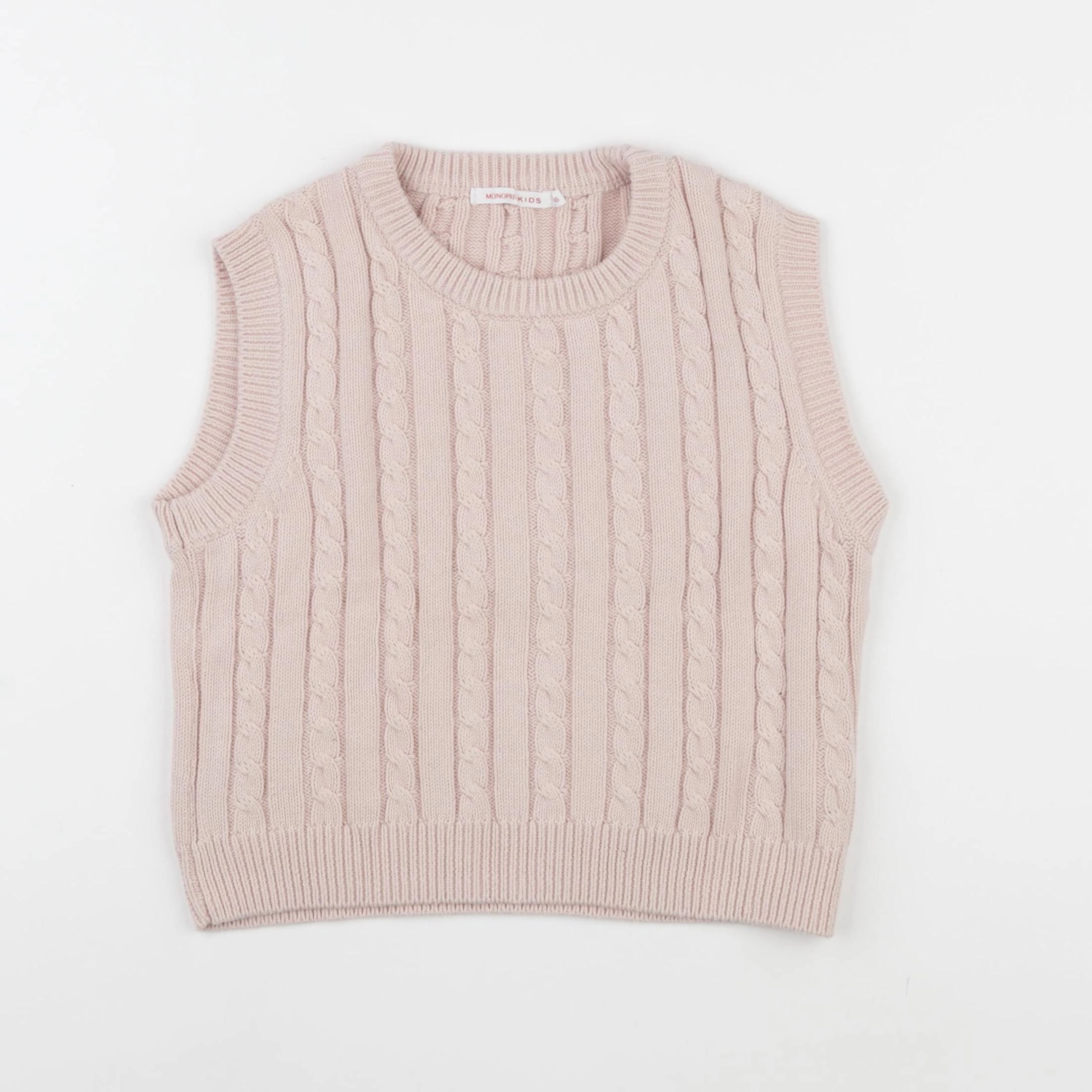 Monoprix - pull rose - 6 ans