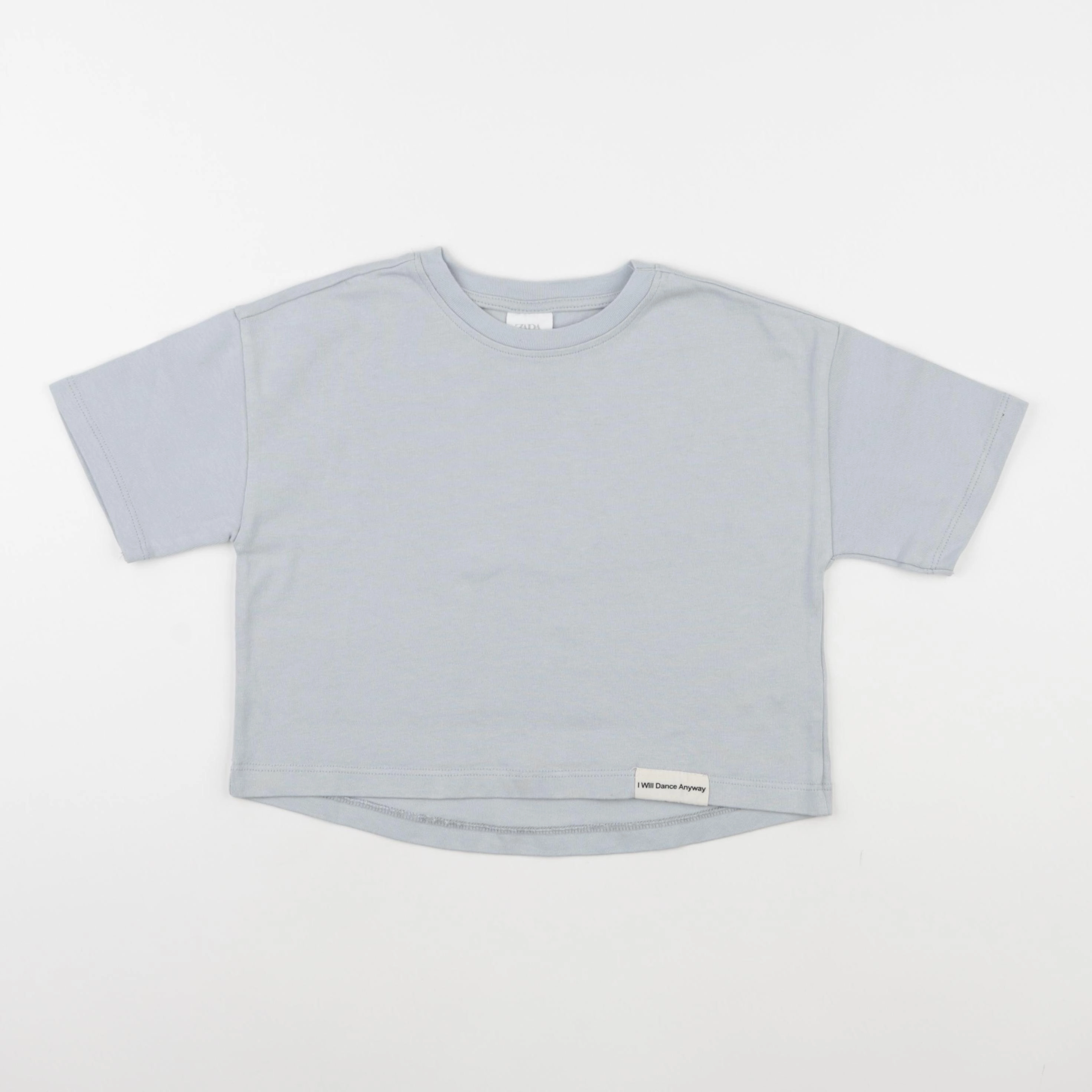Zara - tee-shirt bleu - 6/7 ans