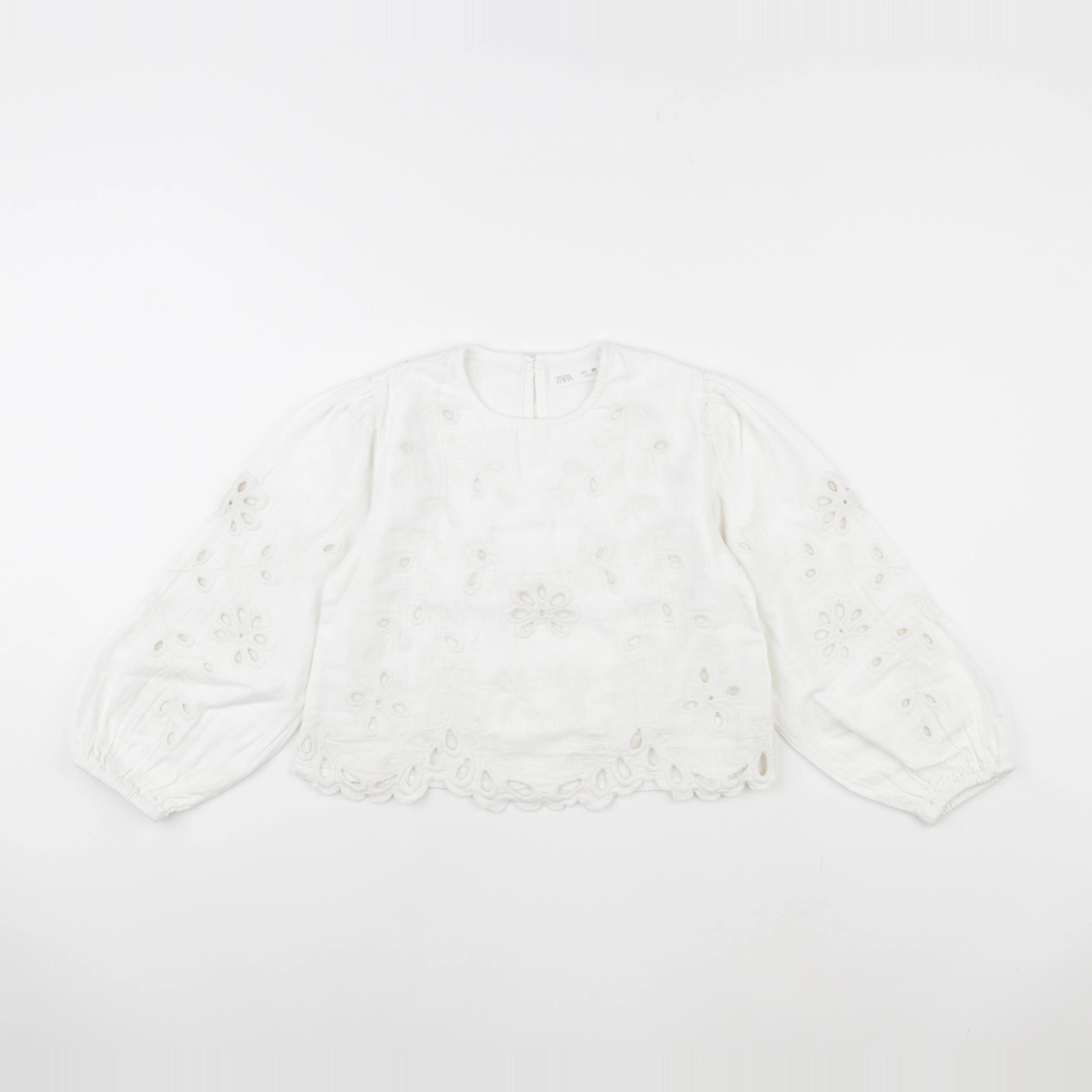Zara - blouse blanc - 8 ans
