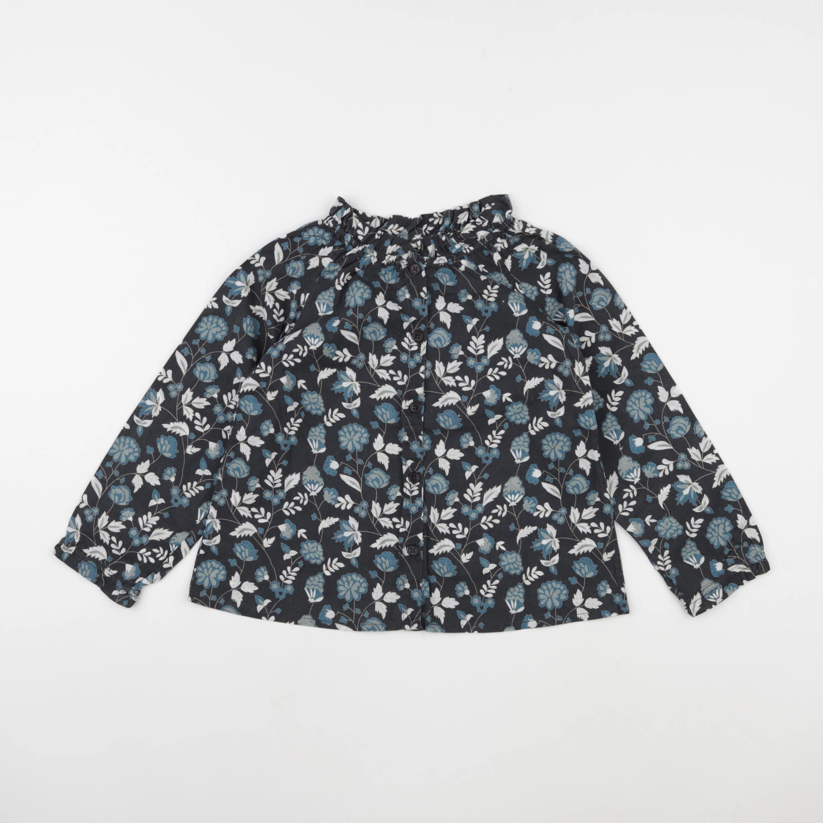 Bonton - blouse gris - 6 ans