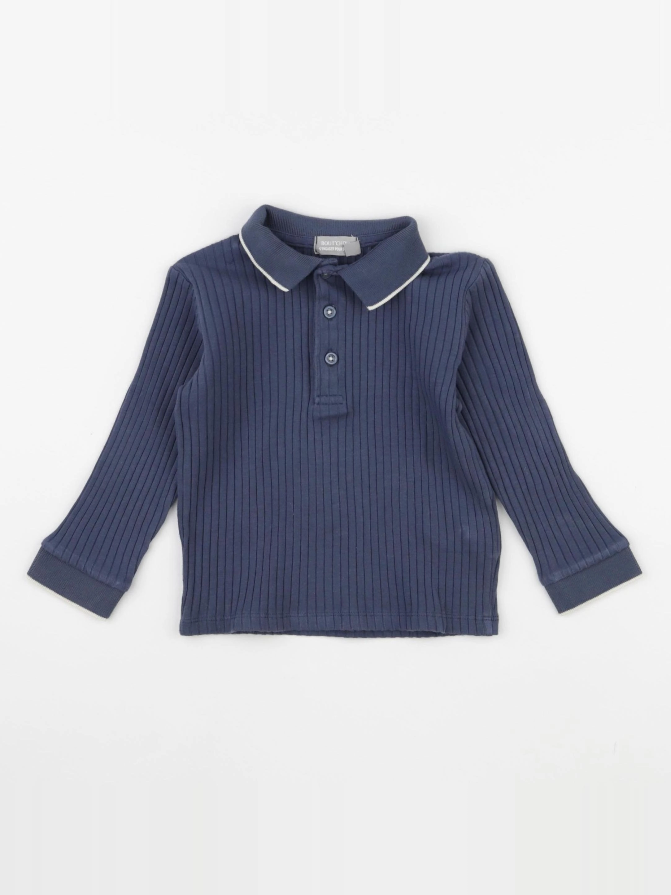 Boutchou - polo bleu - 24 mois
