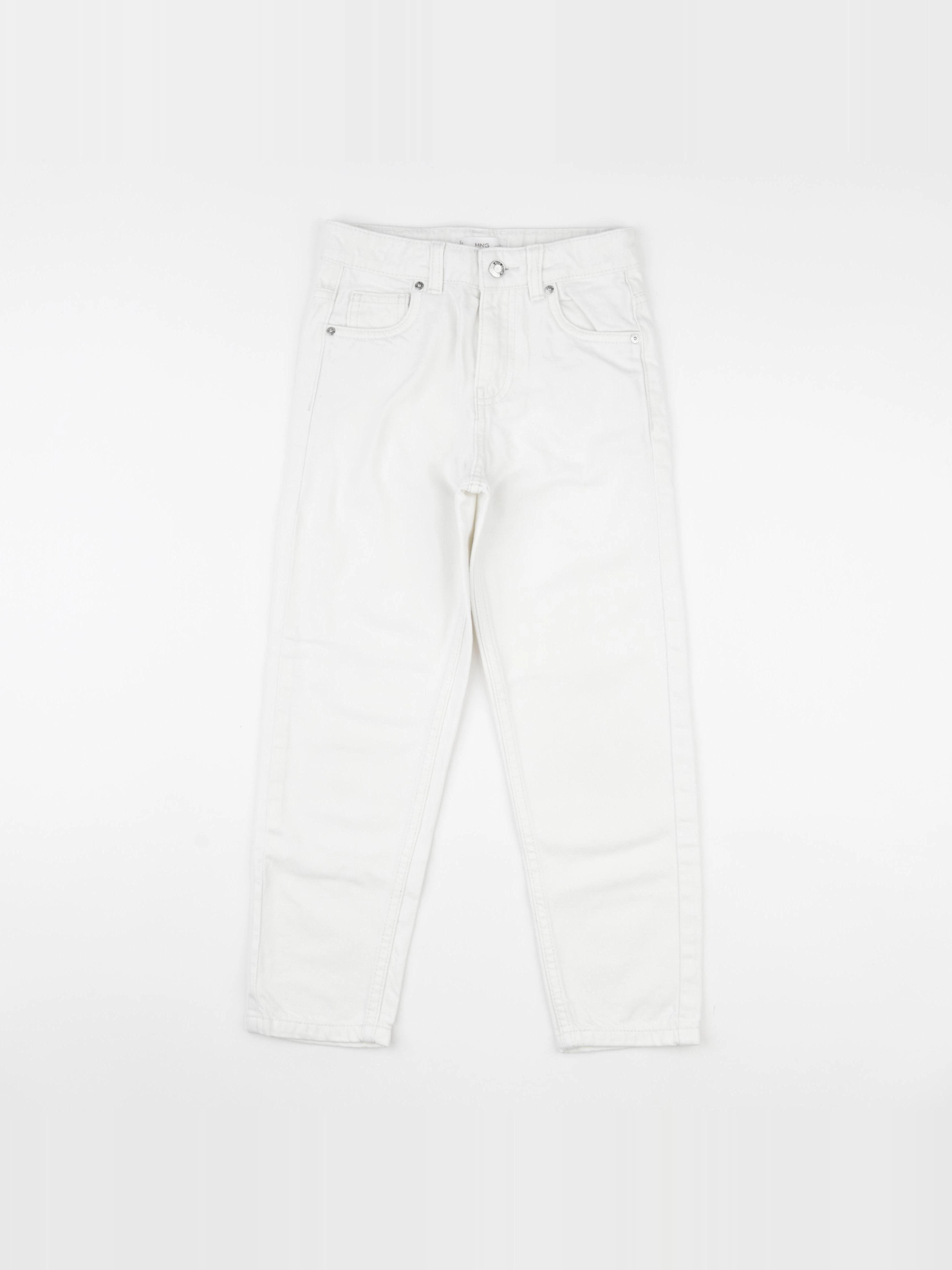 Mango - jean blanc - 7 ans