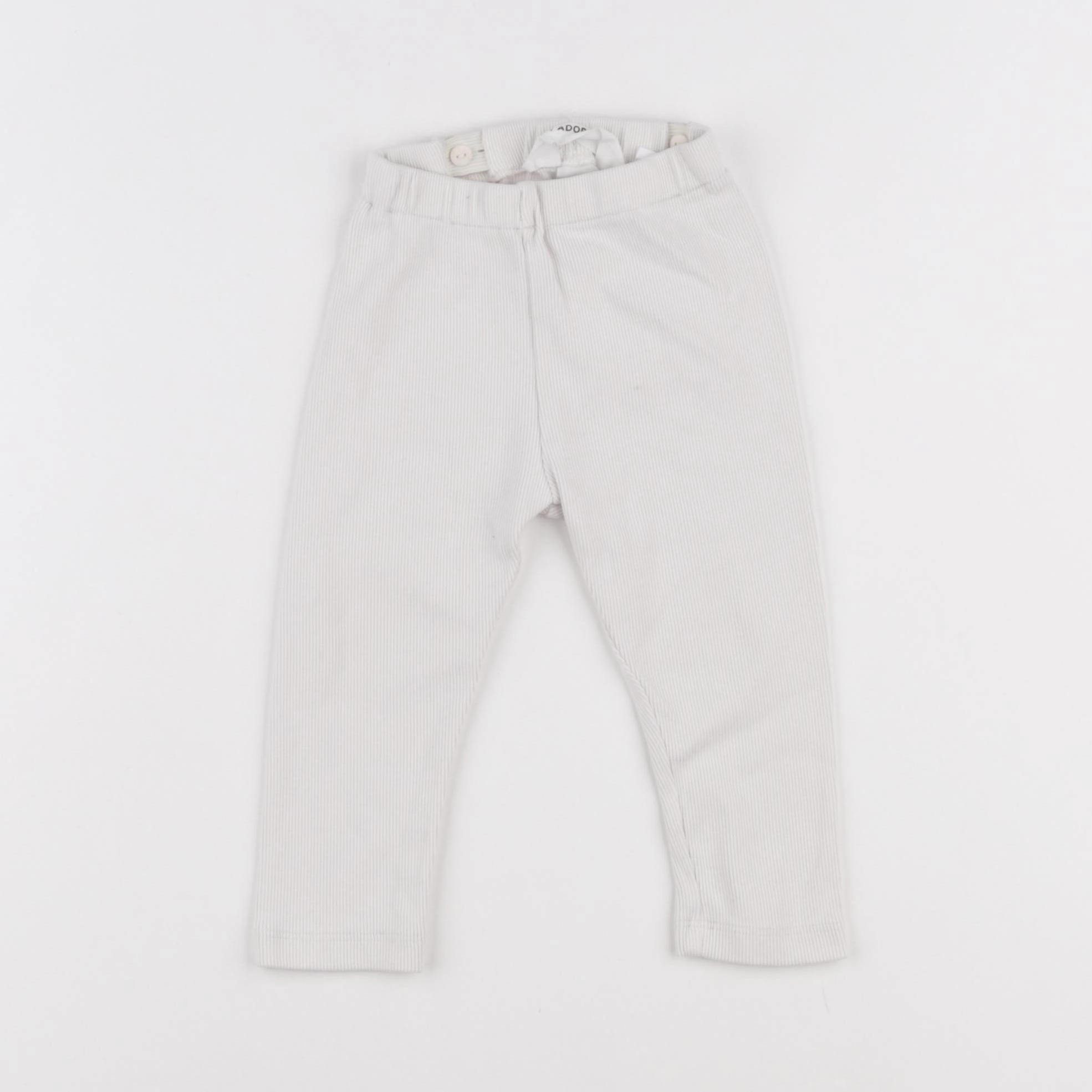 H&M - legging blanc - 12 mois