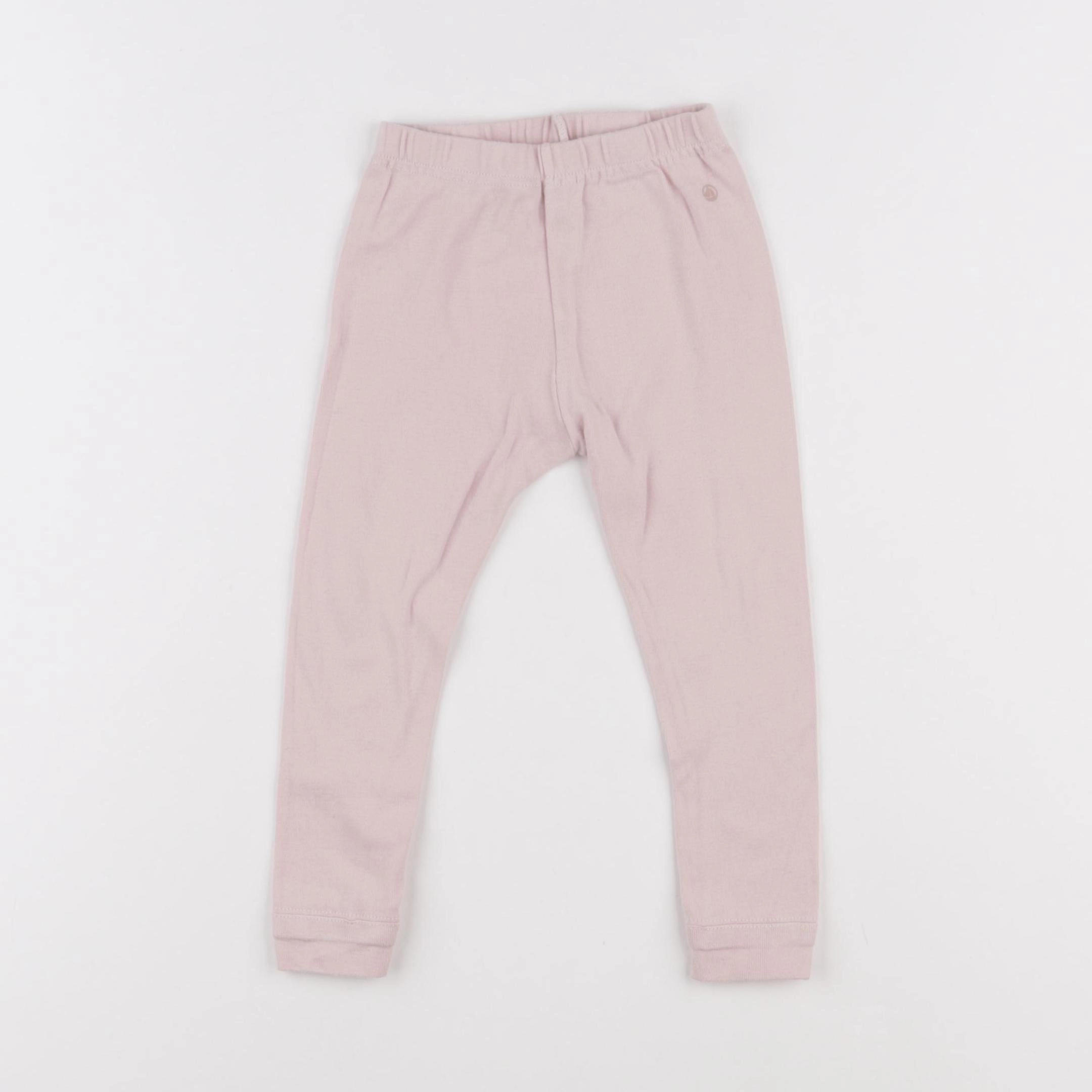 Petit Bateau - legging rose - 24 mois