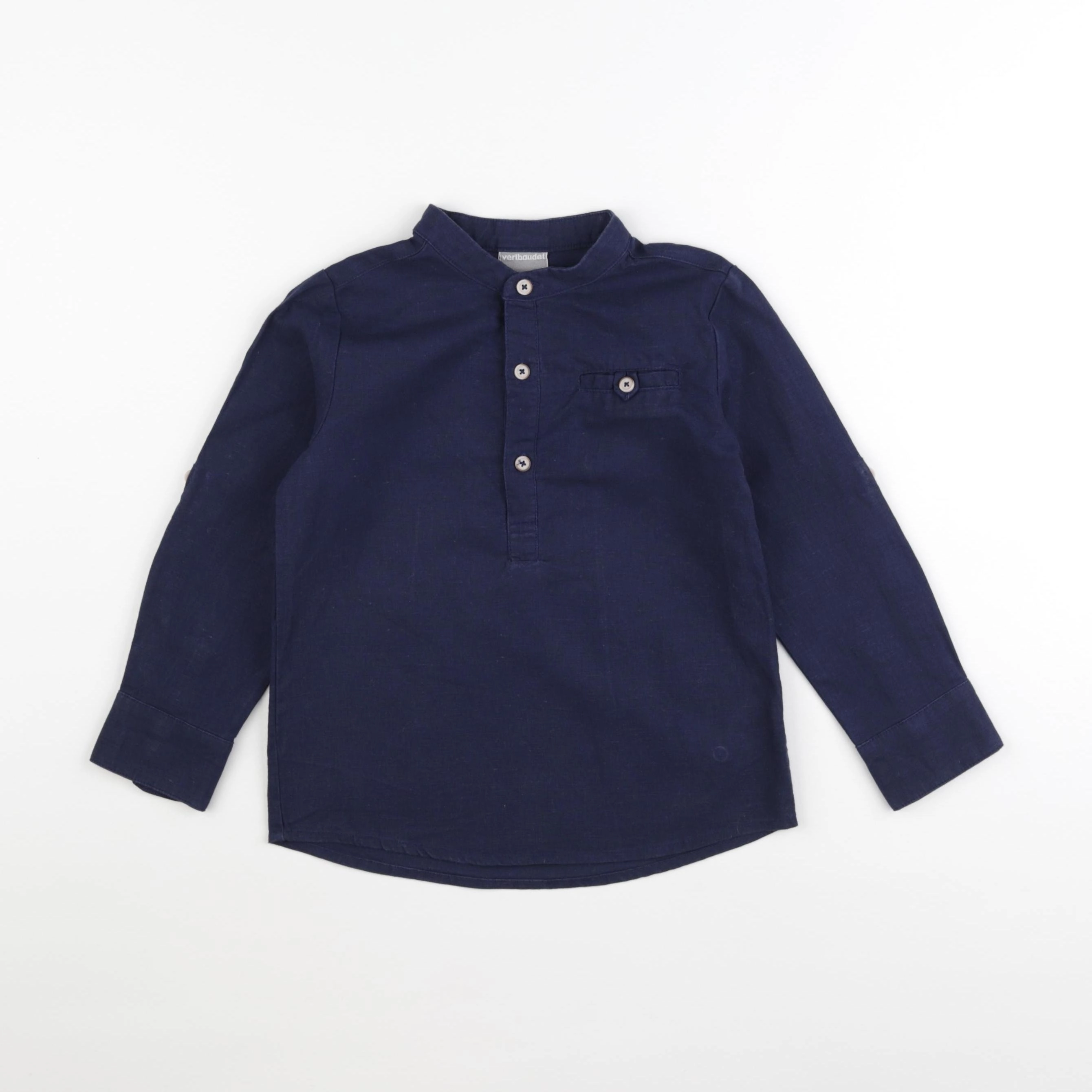 Vertbaudet - chemise bleu - 5 ans