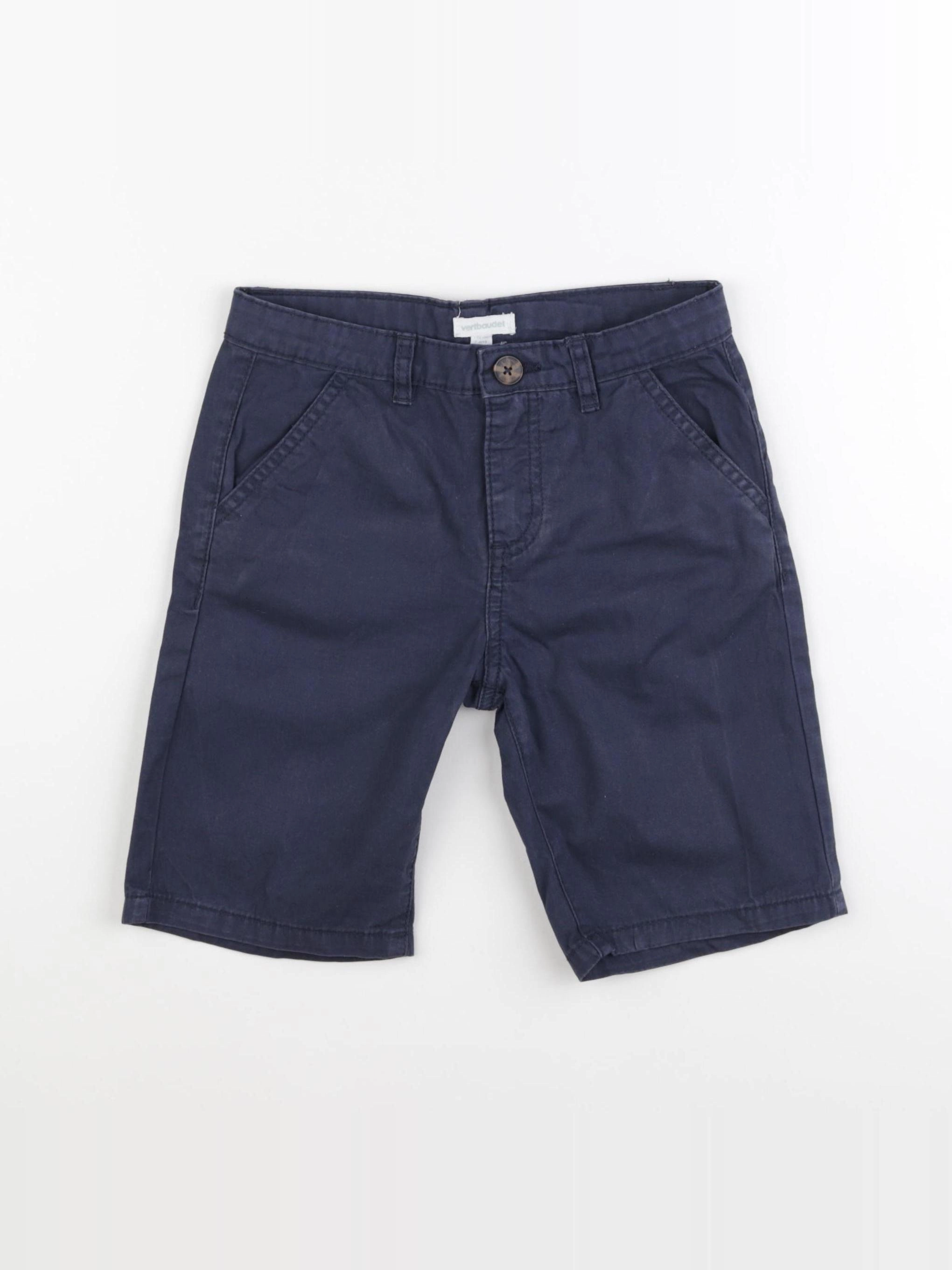 Vertbaudet - short bleu - 7 ans