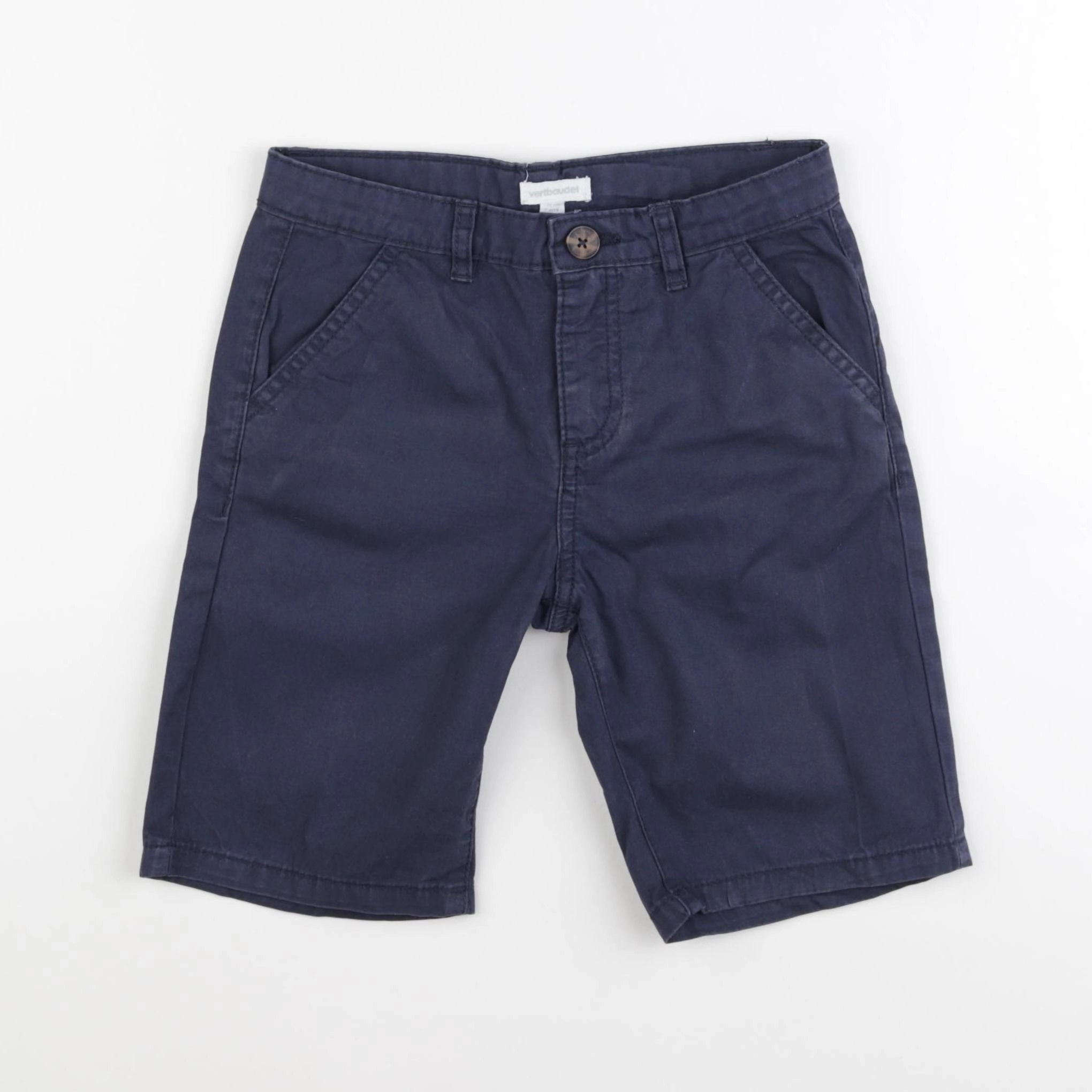 Vertbaudet - short bleu - 7 ans