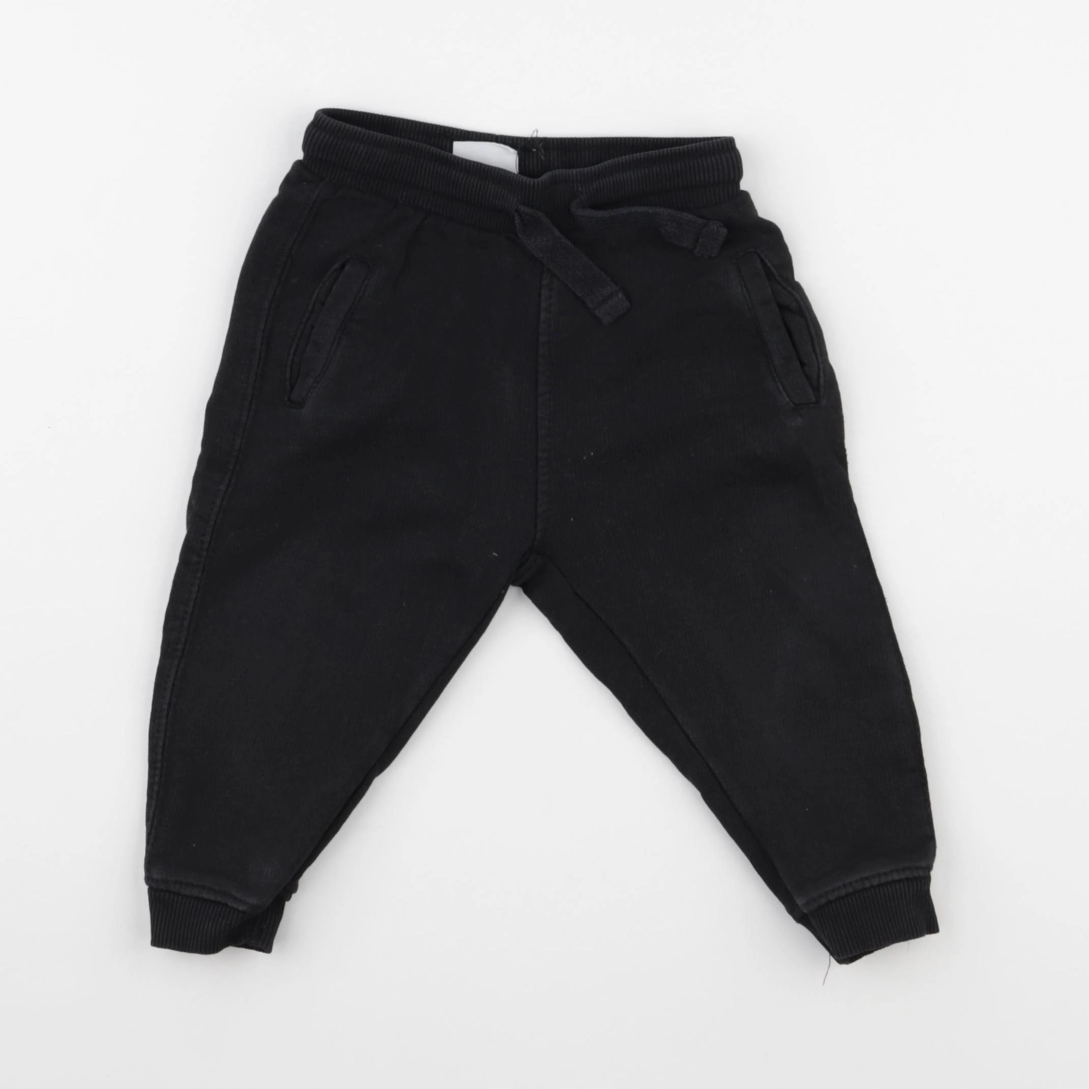 Zara - jogging noir - 12/18 mois