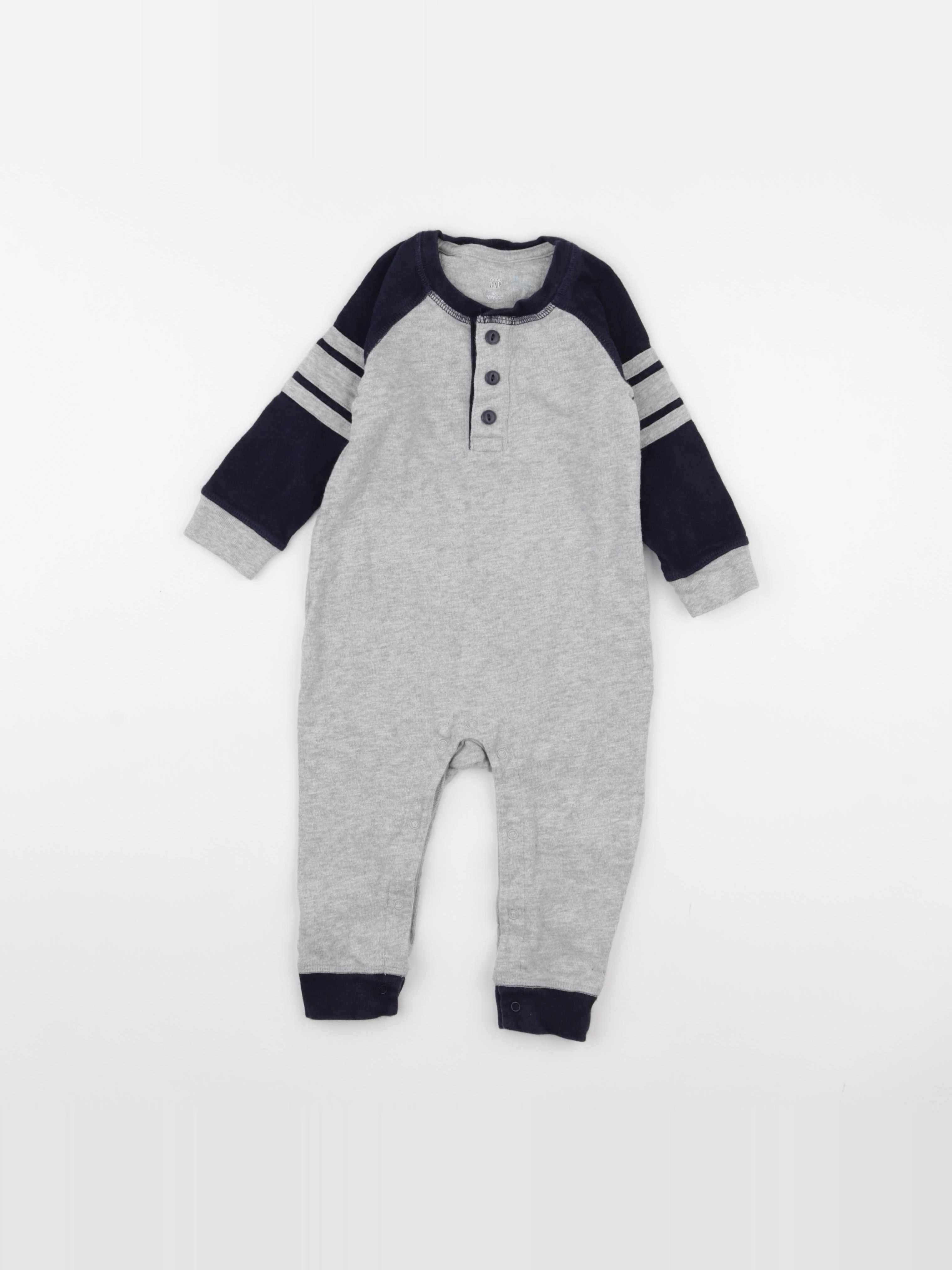 GAP - combinaison gris - 12/18 mois