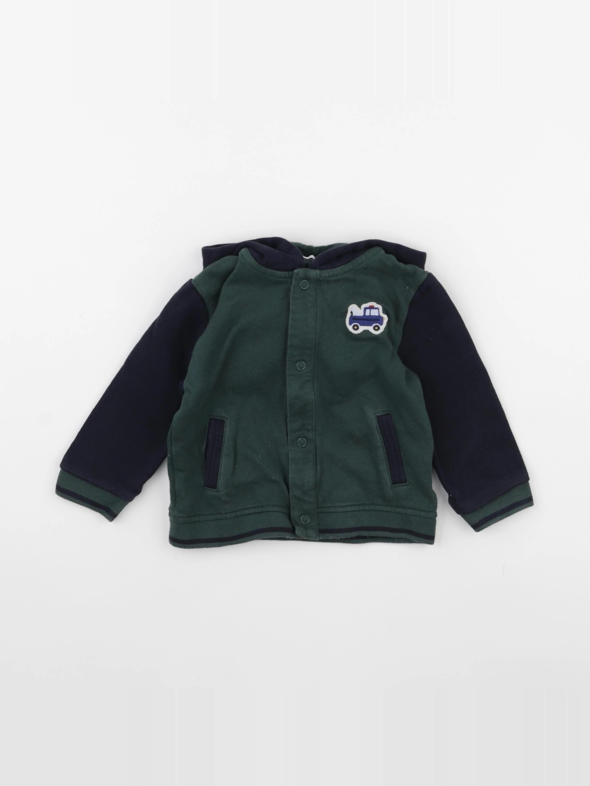 Boutchou - sweat vert - 18 mois