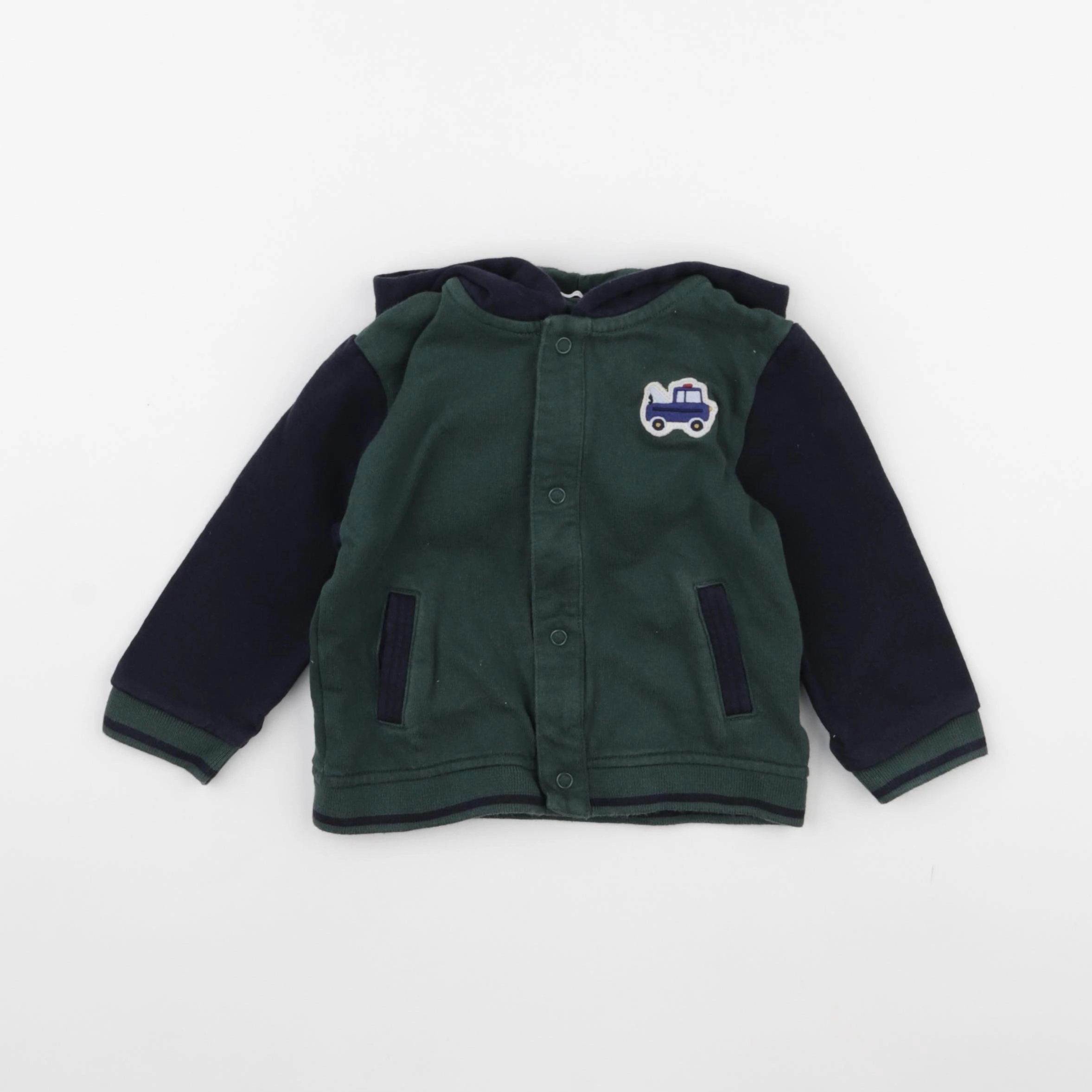 Boutchou - sweat vert - 18 mois