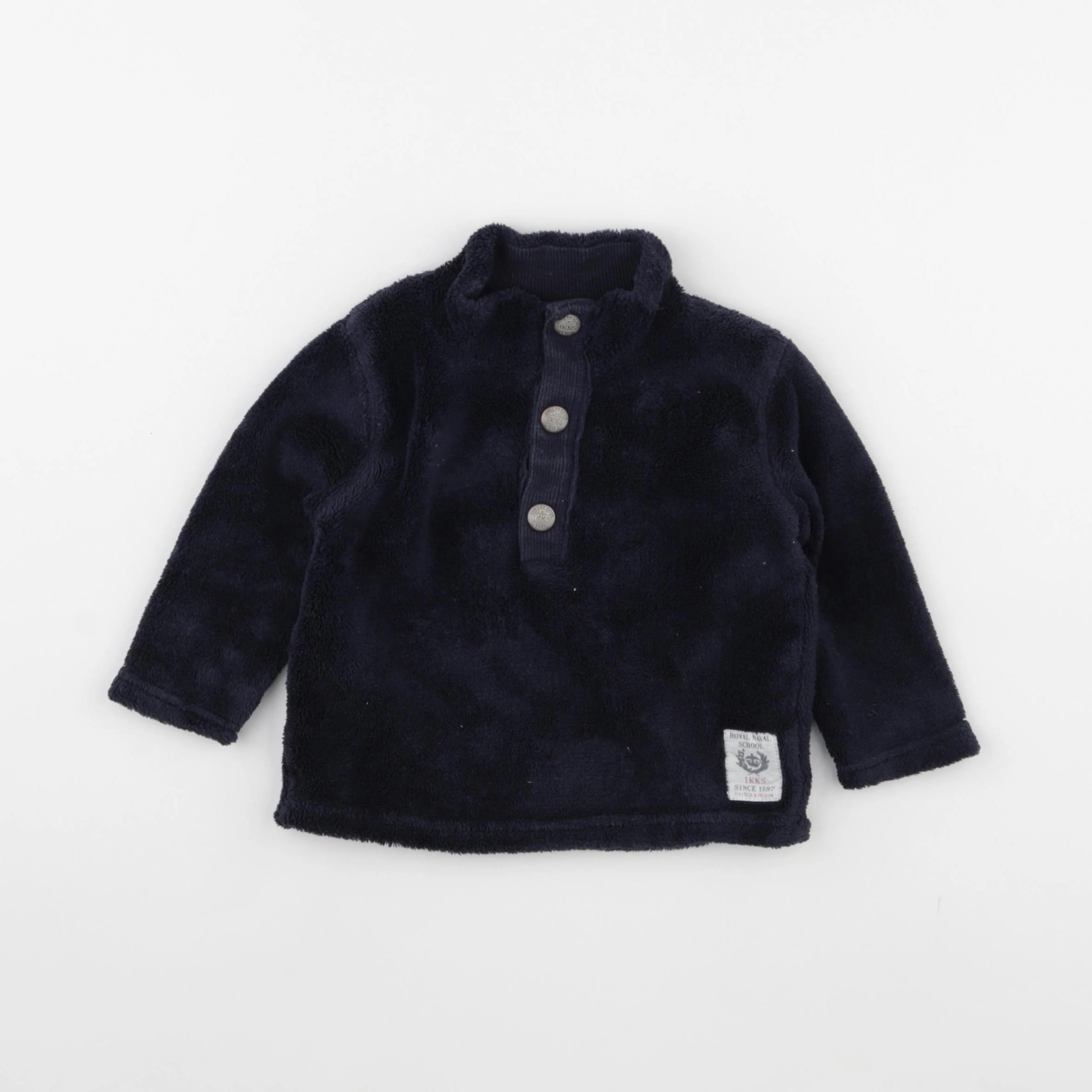 IKKS - polaire bleu - 12 mois