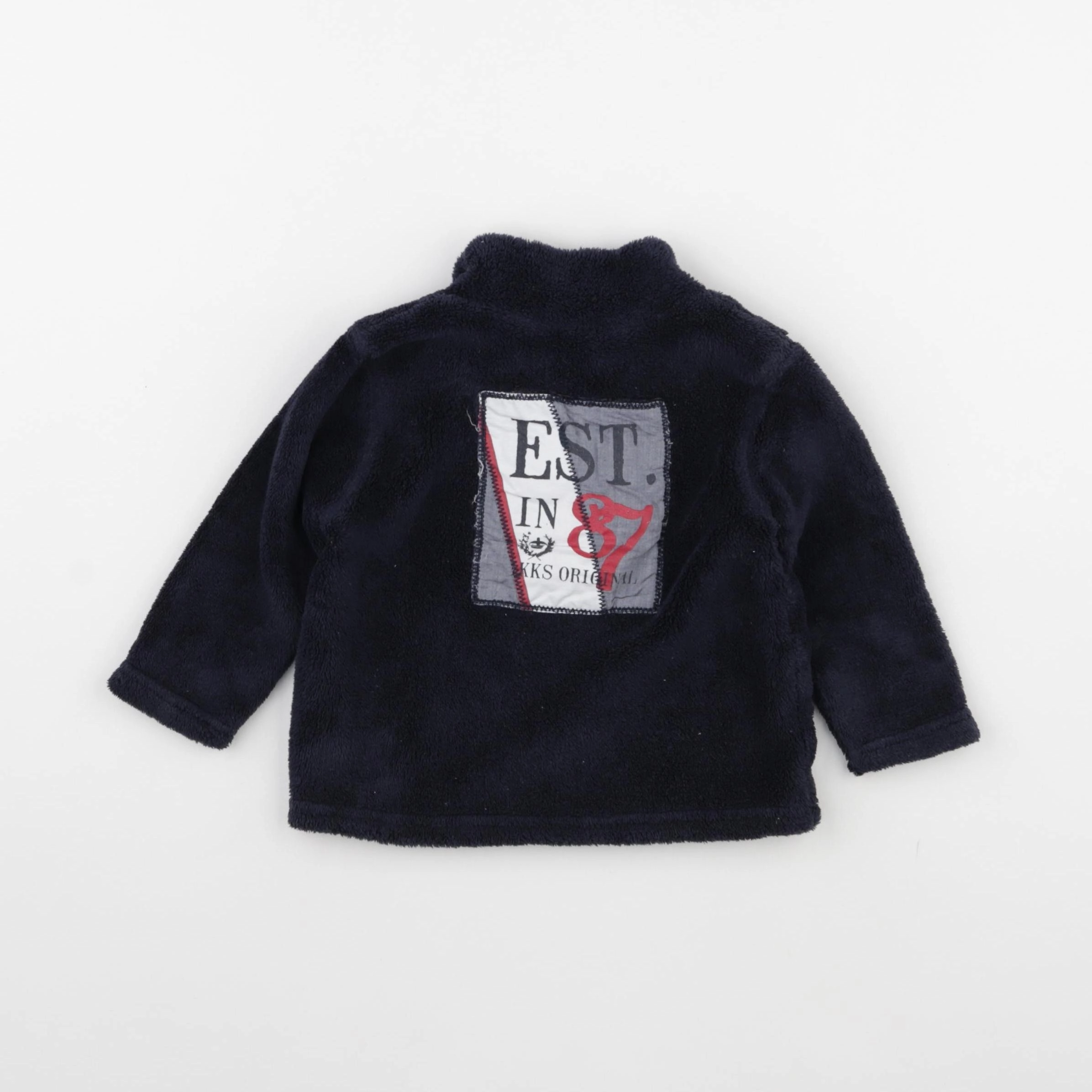 IKKS - polaire bleu - 12 mois