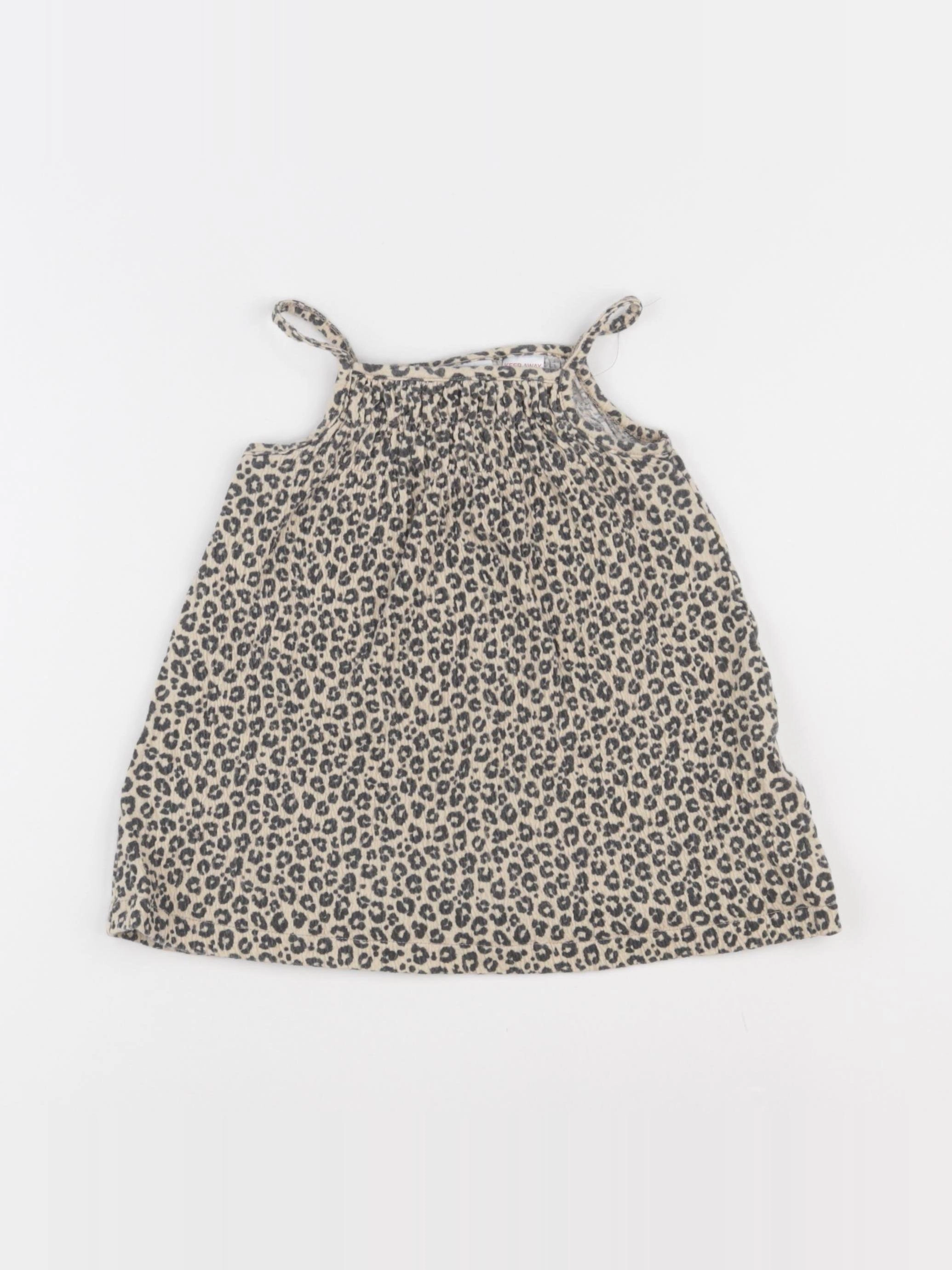 Zara - blouse marron - 12/18 mois