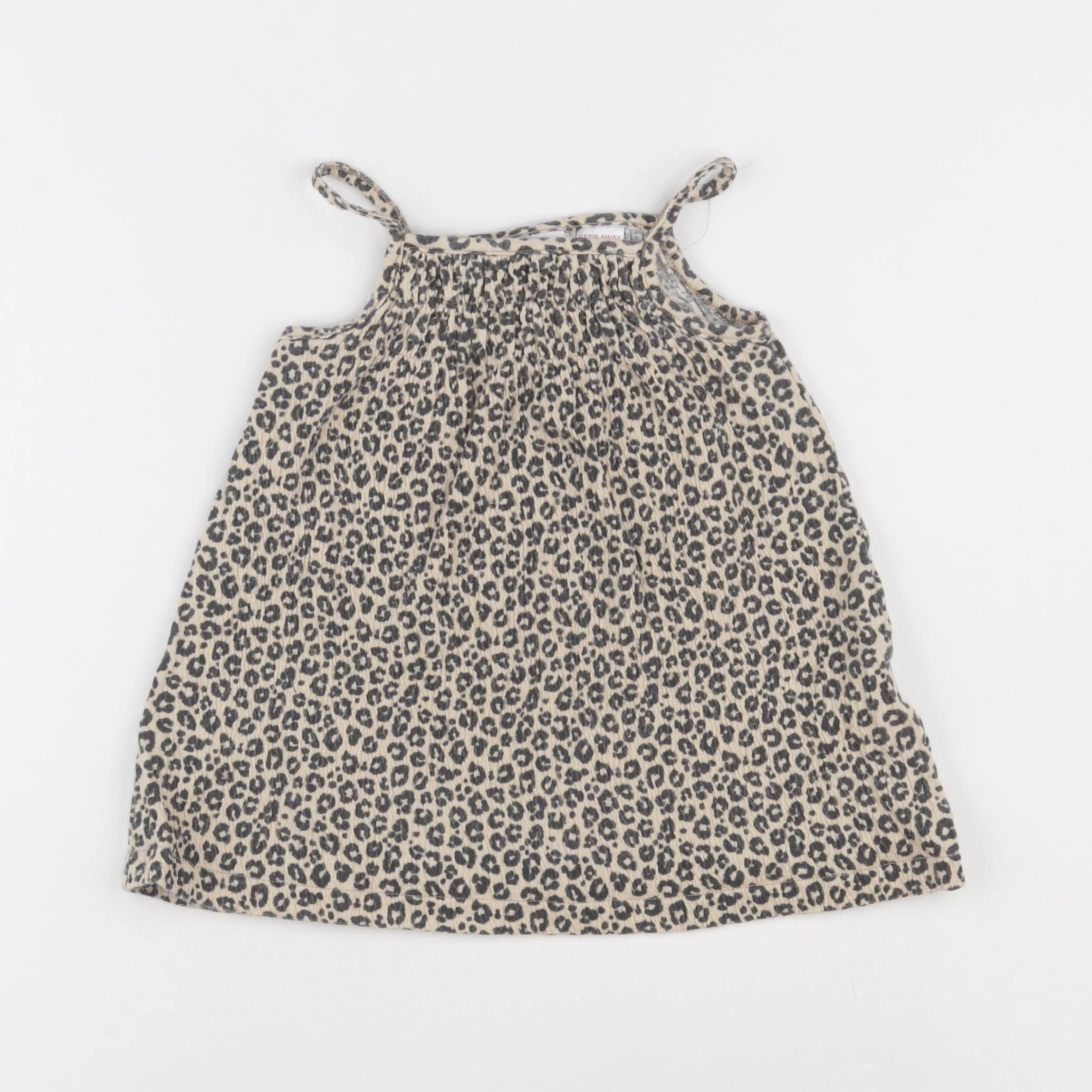 Zara - blouse marron - 12/18 mois