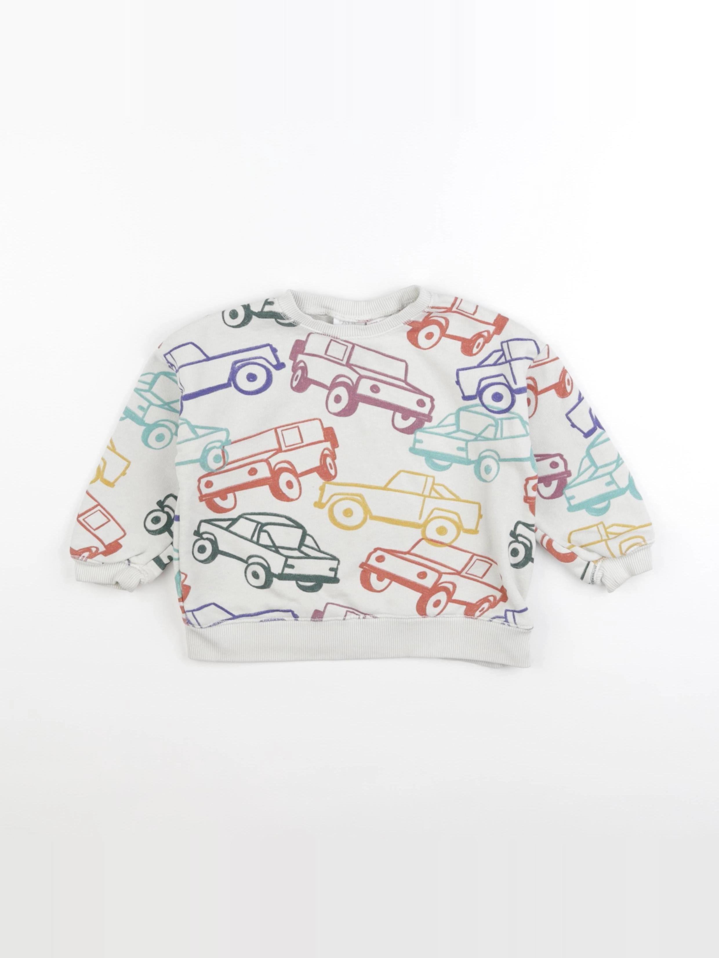 Zara - sweat multicolore - 18/24 mois