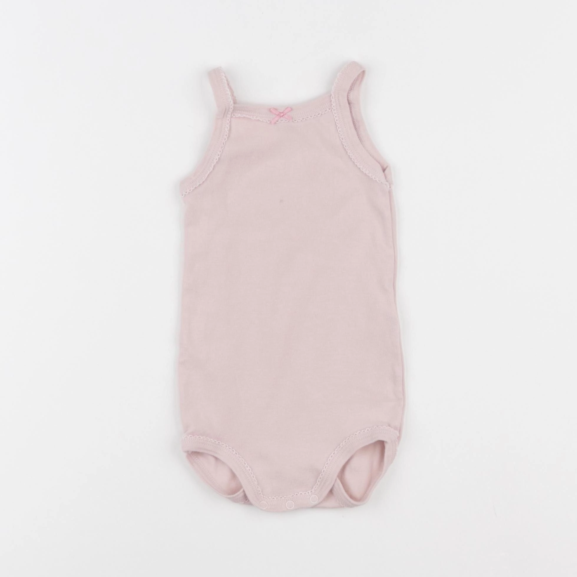 Petit Bateau - body rose - 18 mois