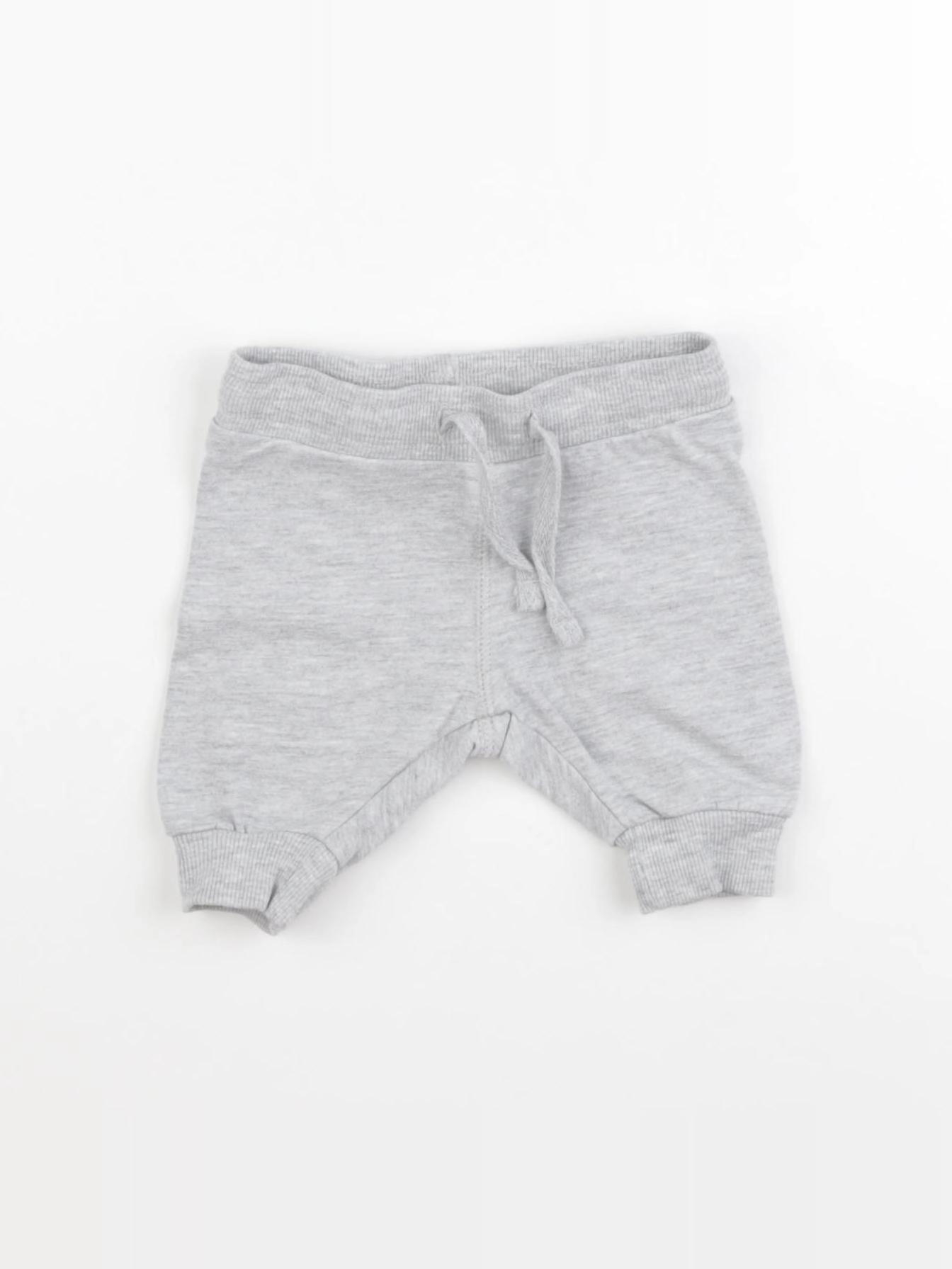 H&M - pantalon gris - 0/1 mois
