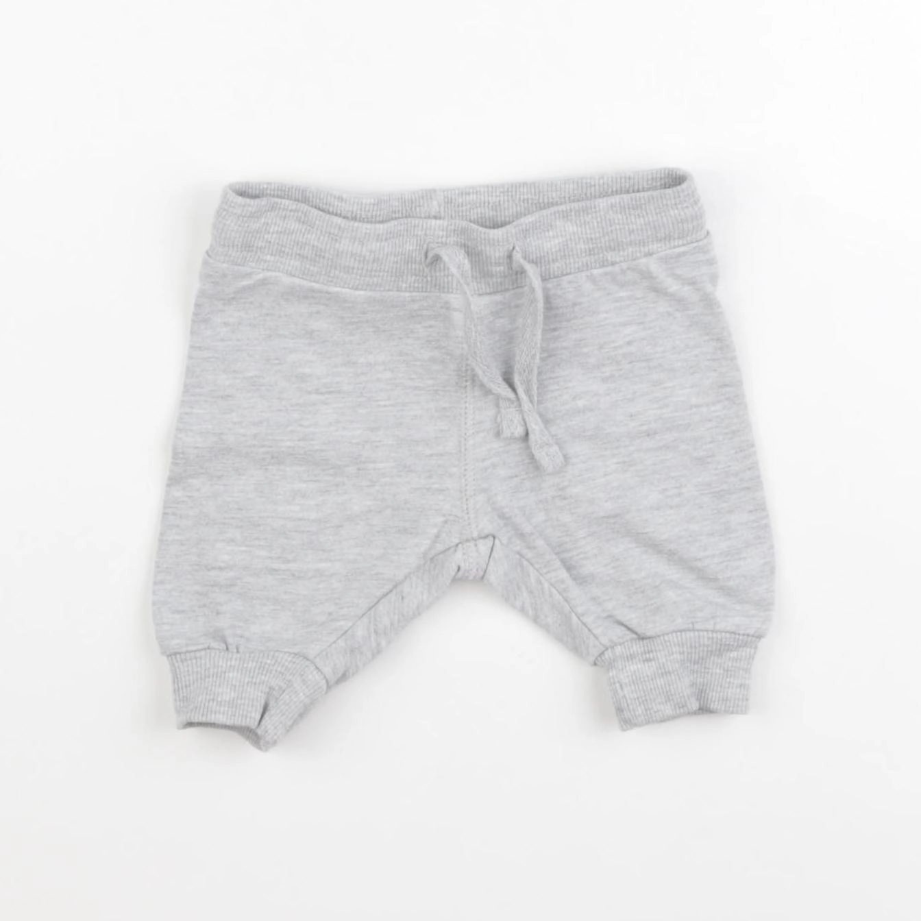 H&M - pantalon gris - 0/1 mois