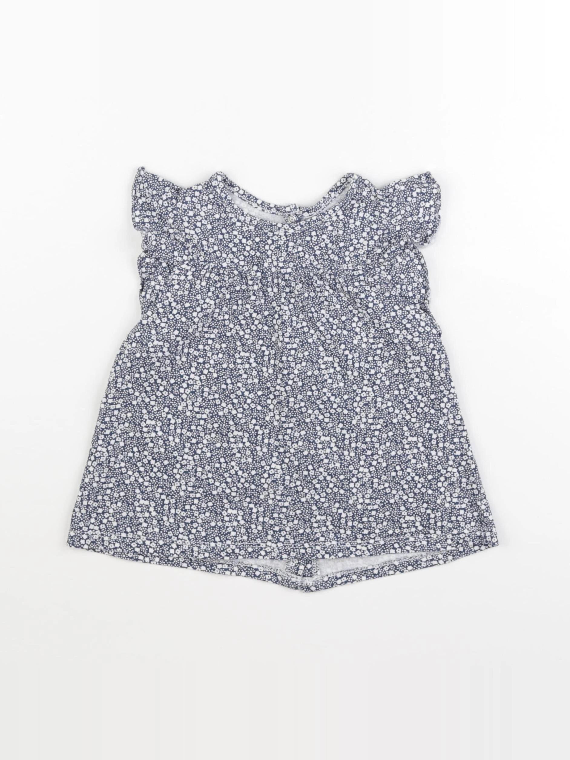 Vertbaudet - tee-shirt bleu - 36 mois