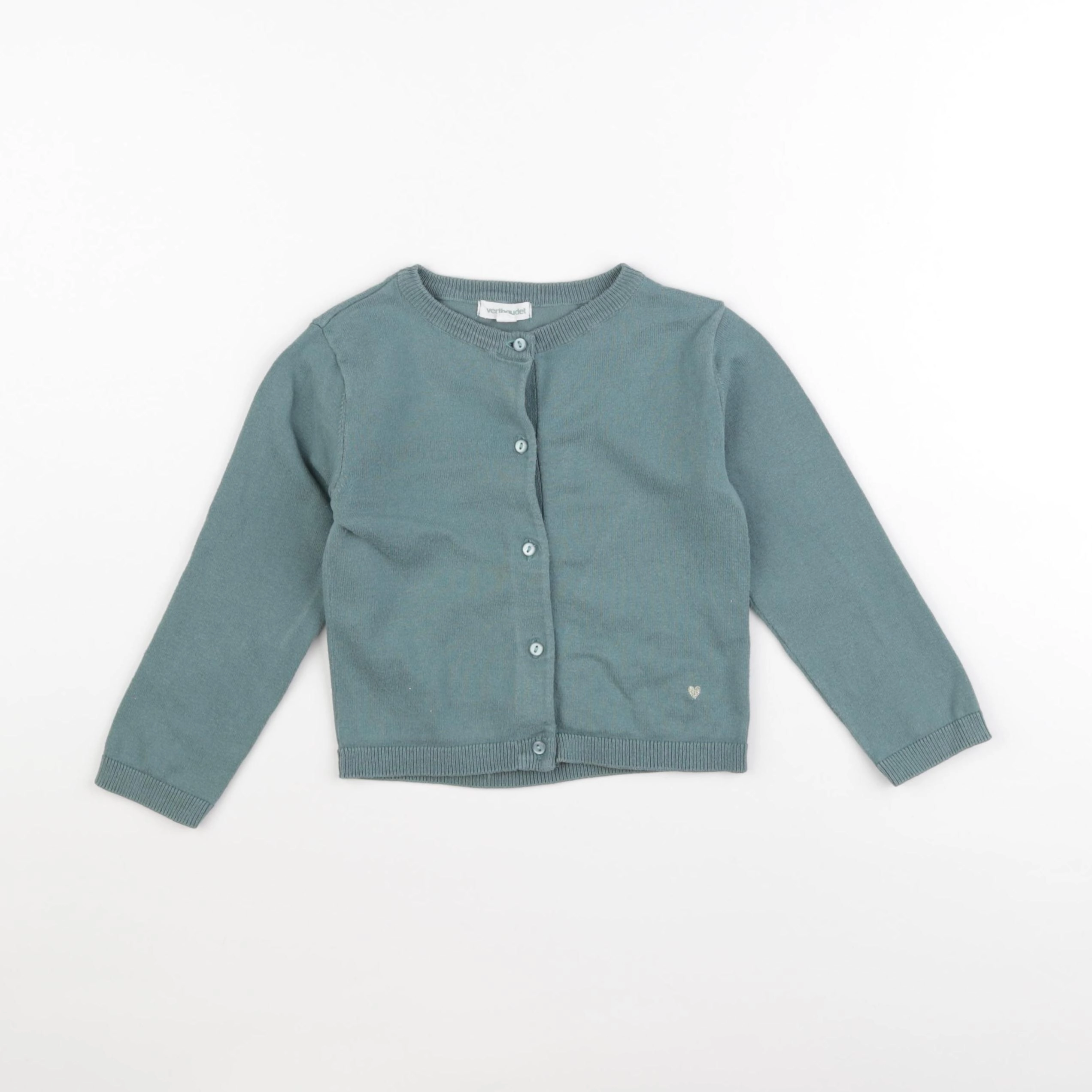 Vertbaudet - gilet bleu - 3 ans