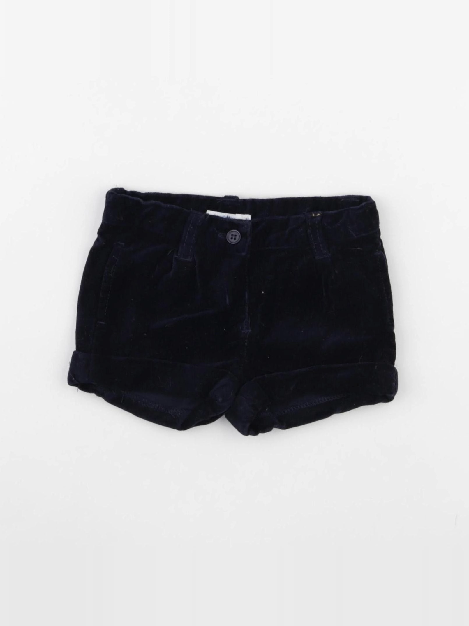 Boutchou - short bleu - 6 mois