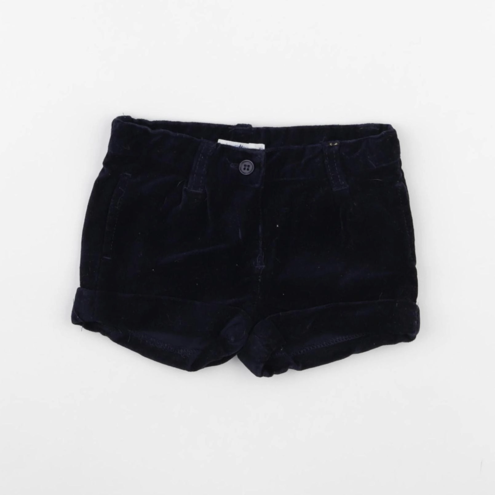 Boutchou - short bleu - 6 mois