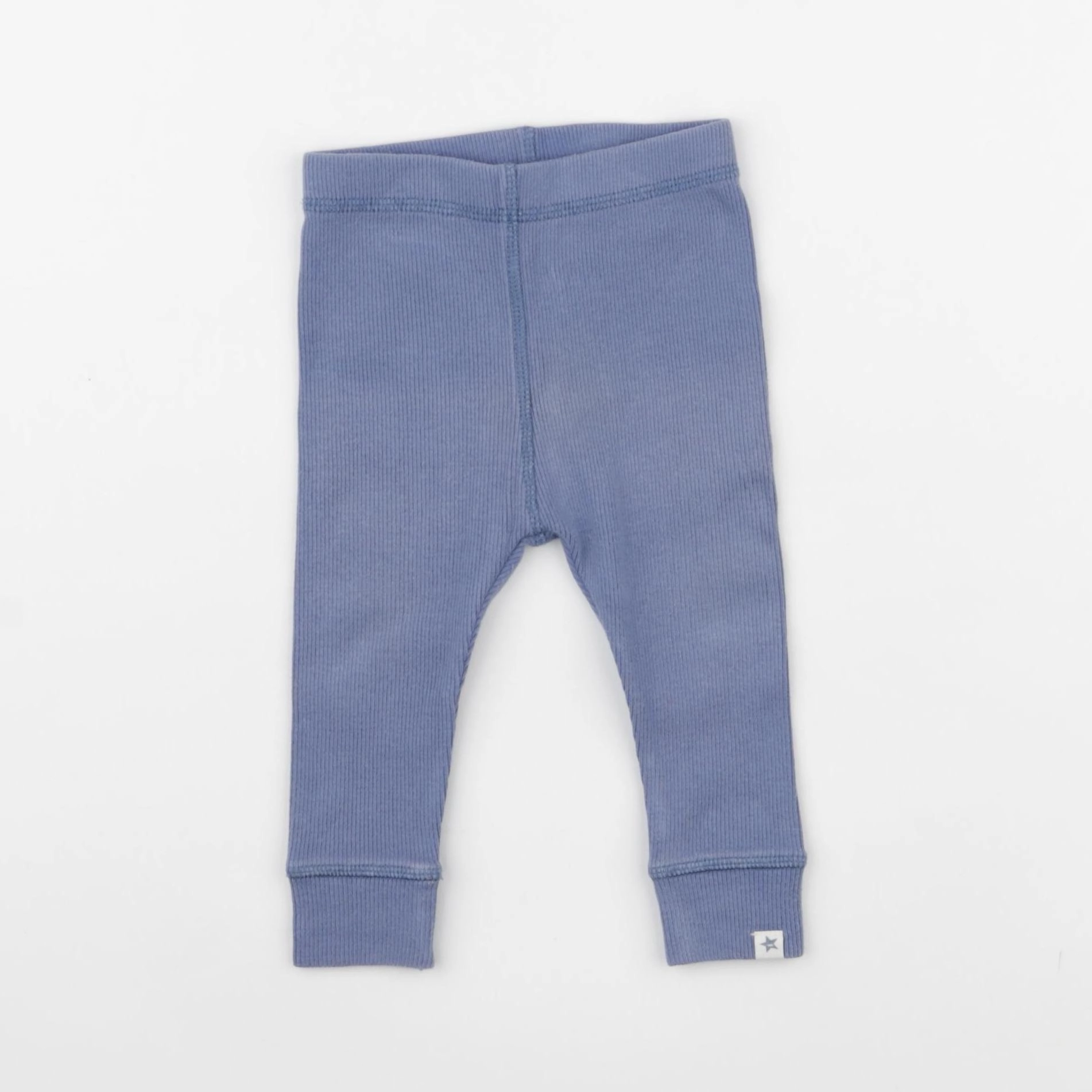 Zara - legging bleu - 6/9 mois