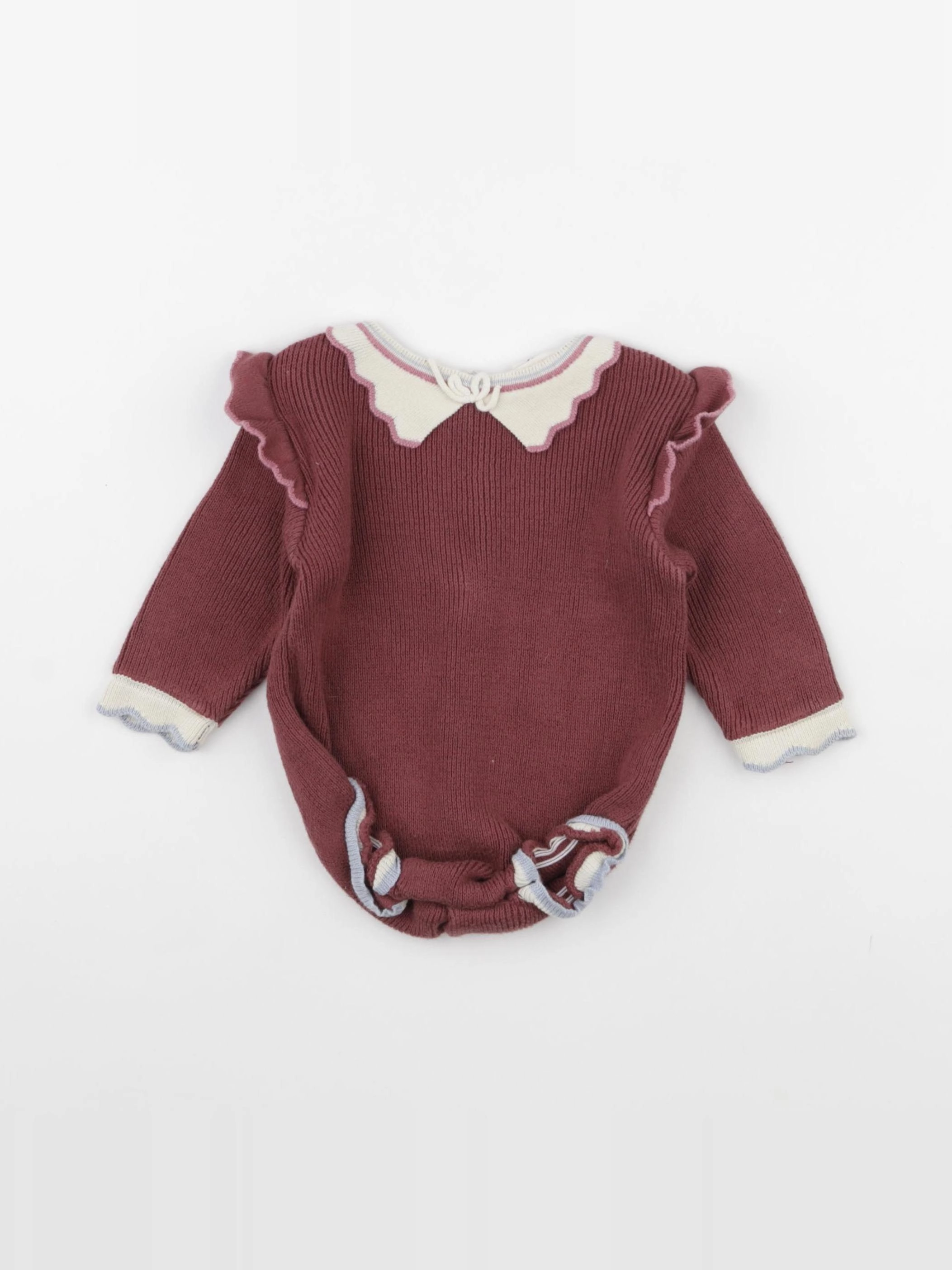 Lililotte - combinaison violet - 0/6 mois