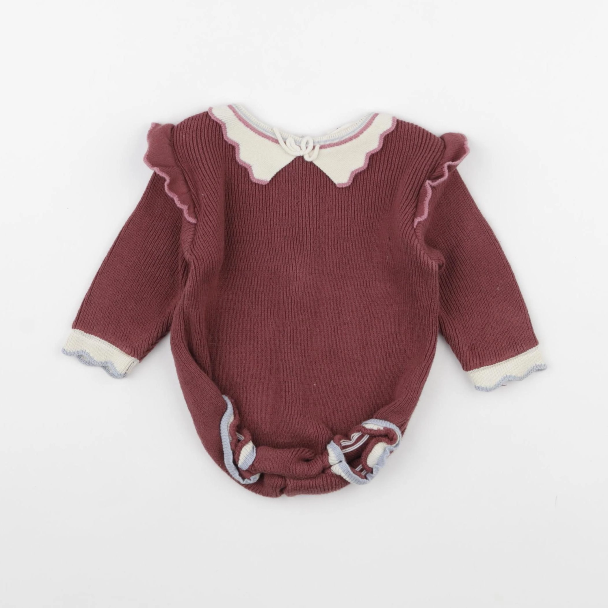 Lililotte - combinaison violet - 0/6 mois