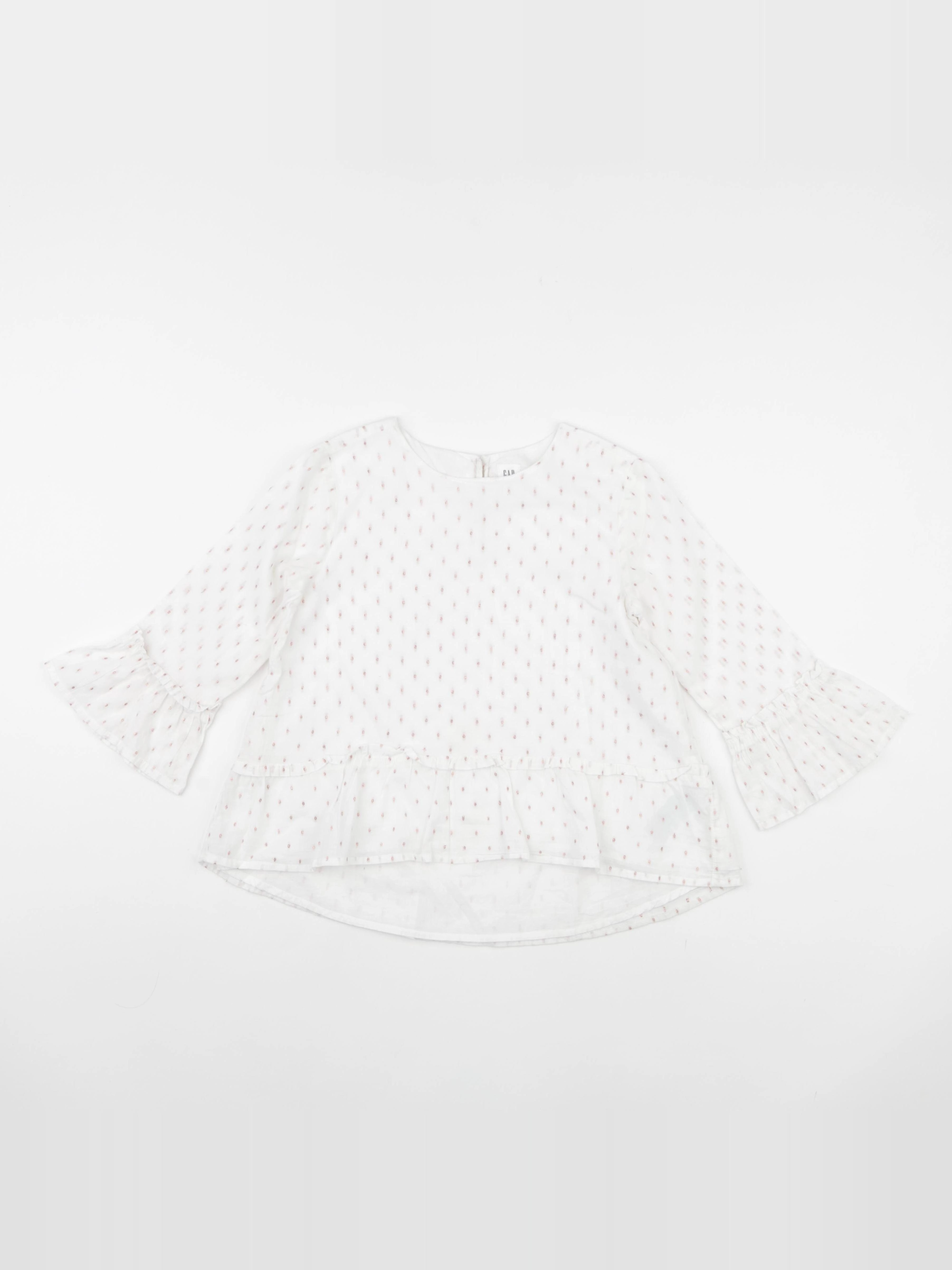 GAP - blouse blanc - 6/7 ans