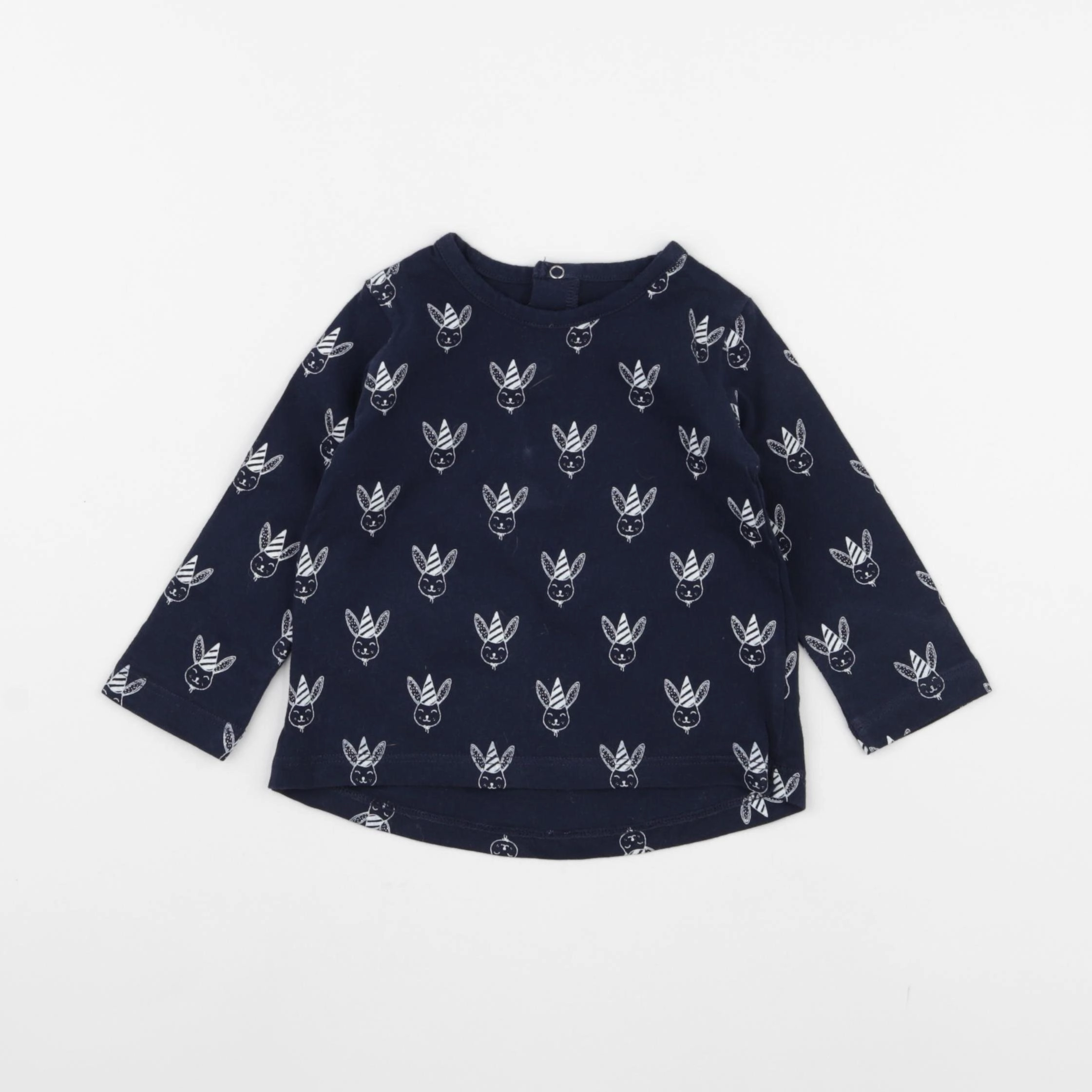La Redoute - tee-shirt bleu - 9 mois