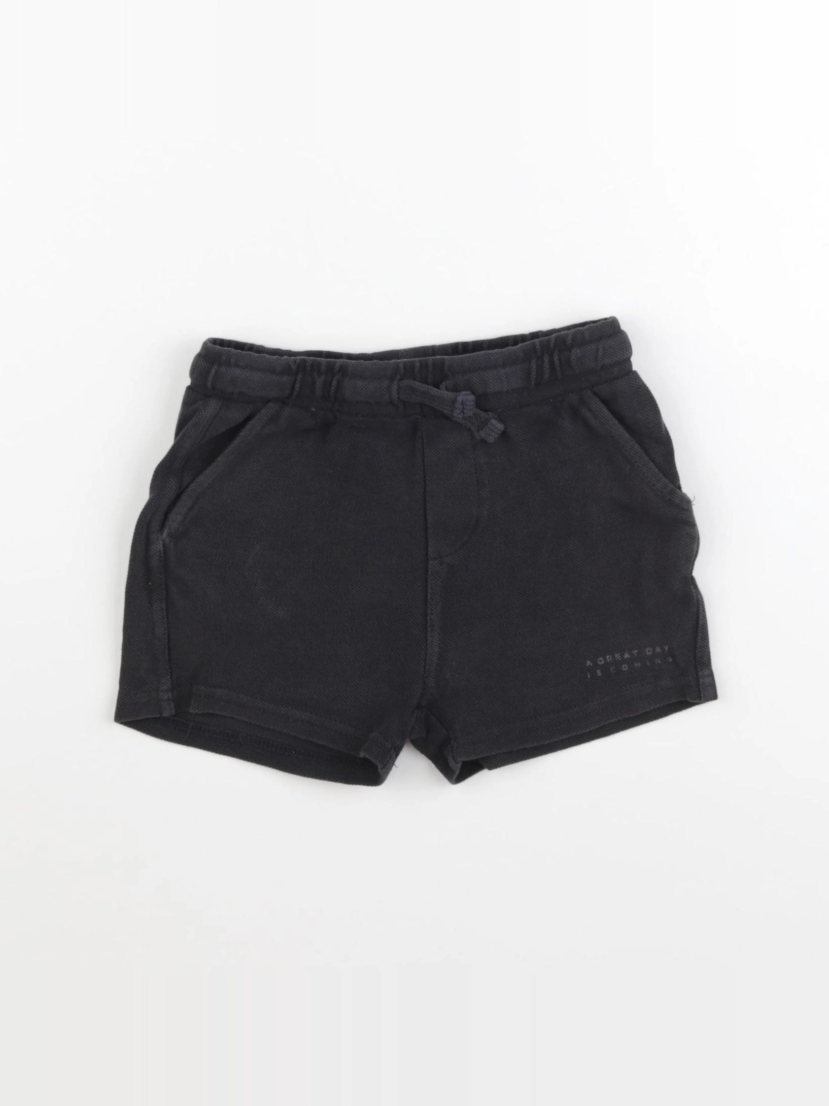 Zara - short noir - 18/24 mois