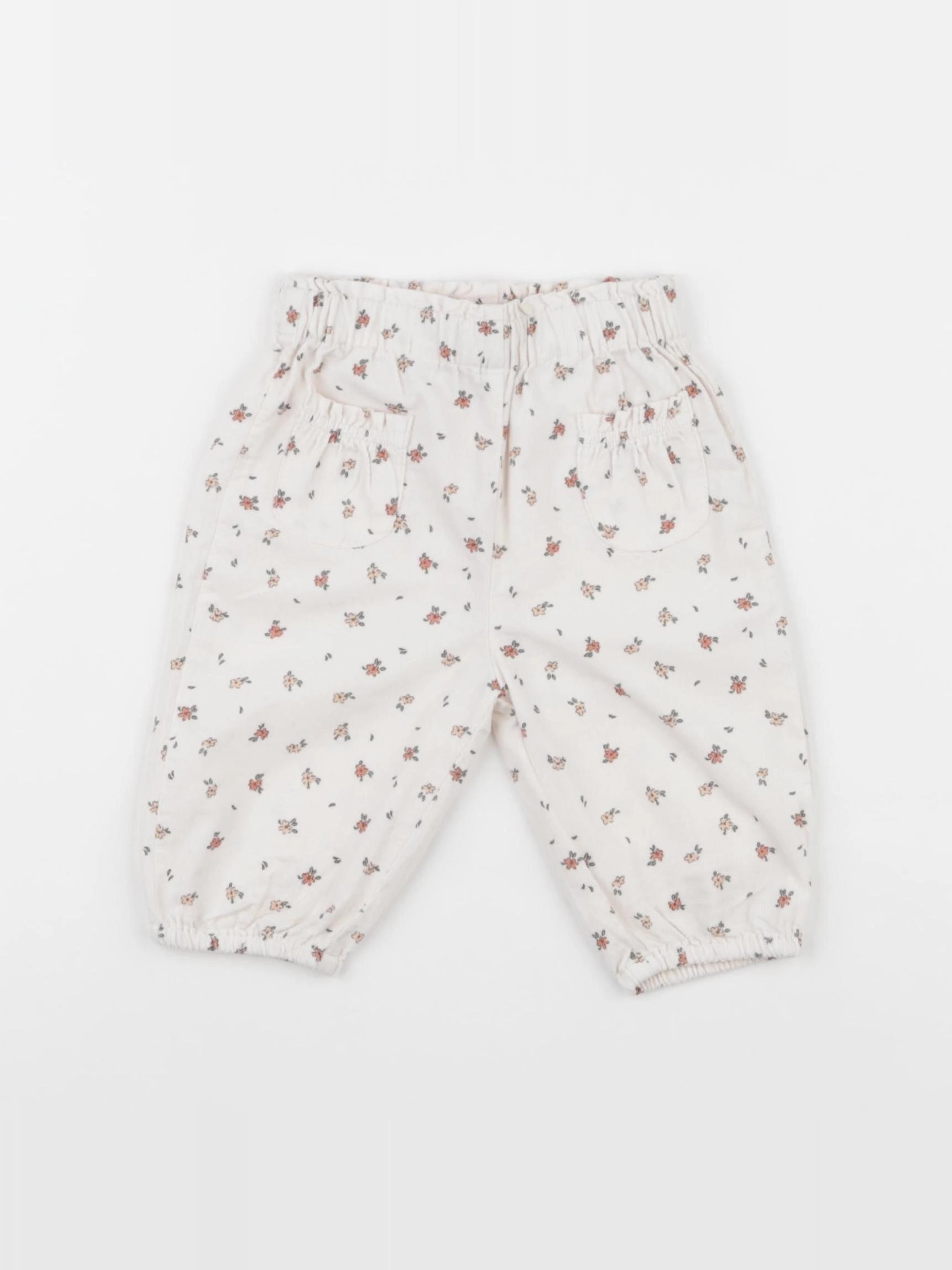 Vertbaudet - pantalon beige - 6 mois