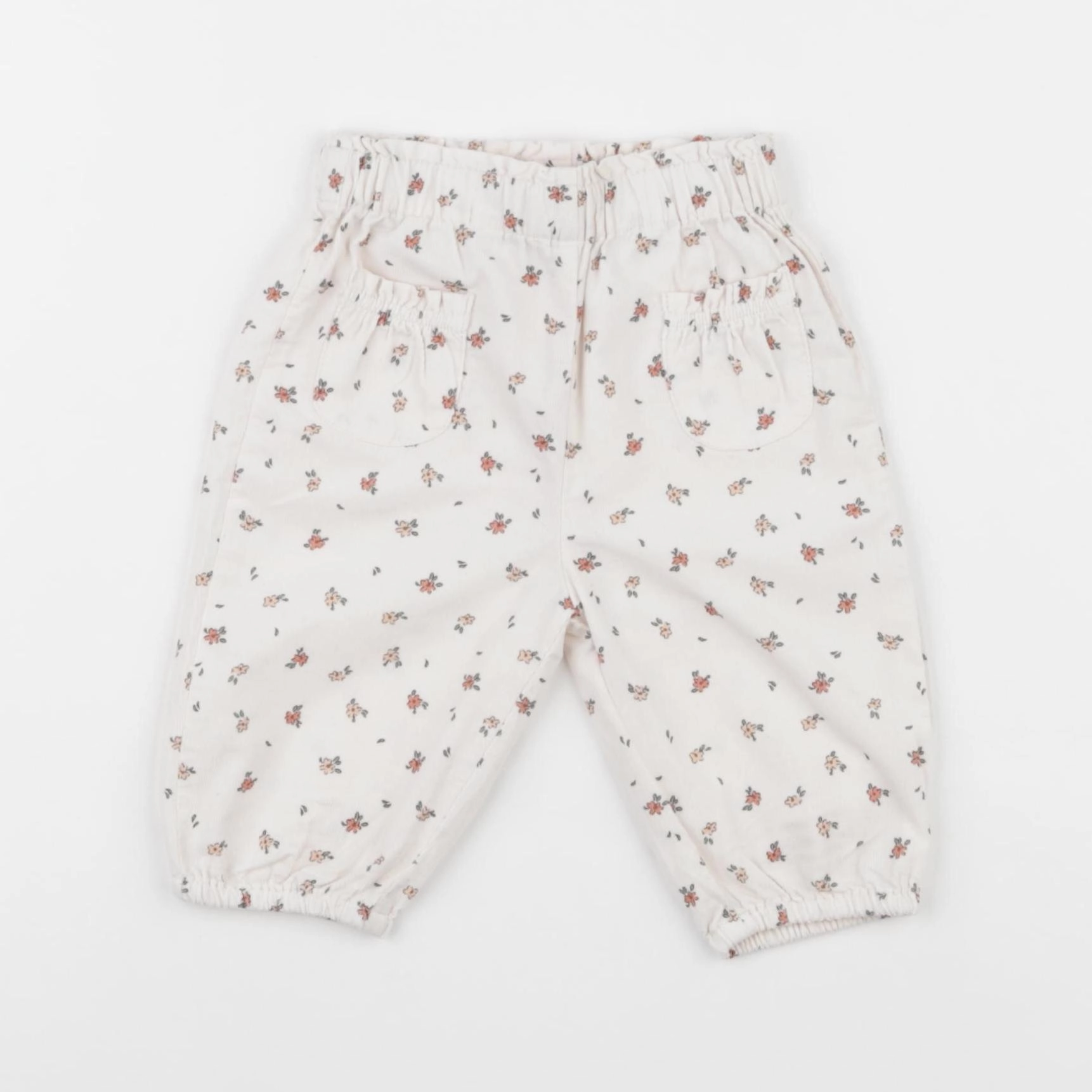 Vertbaudet - pantalon beige - 6 mois