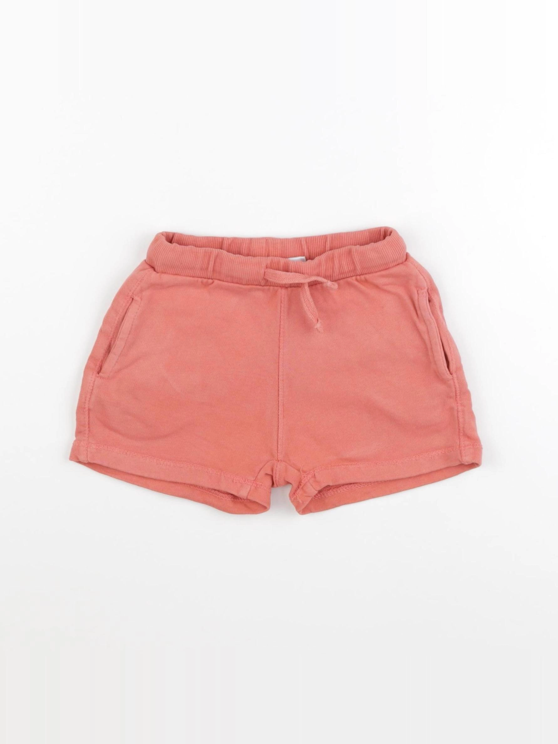 Zara - short rose - 12/18 mois
